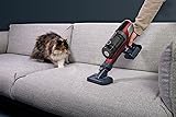 Rowenta X-Pert 6.60 Smart Aspirateur Balai sans fil, Tube Flex, Idéal pour les Poils D'animaux, Léger, Puissance 100W, Autonomie 45min, LED RH6471WO, Noir/Rouge - 4