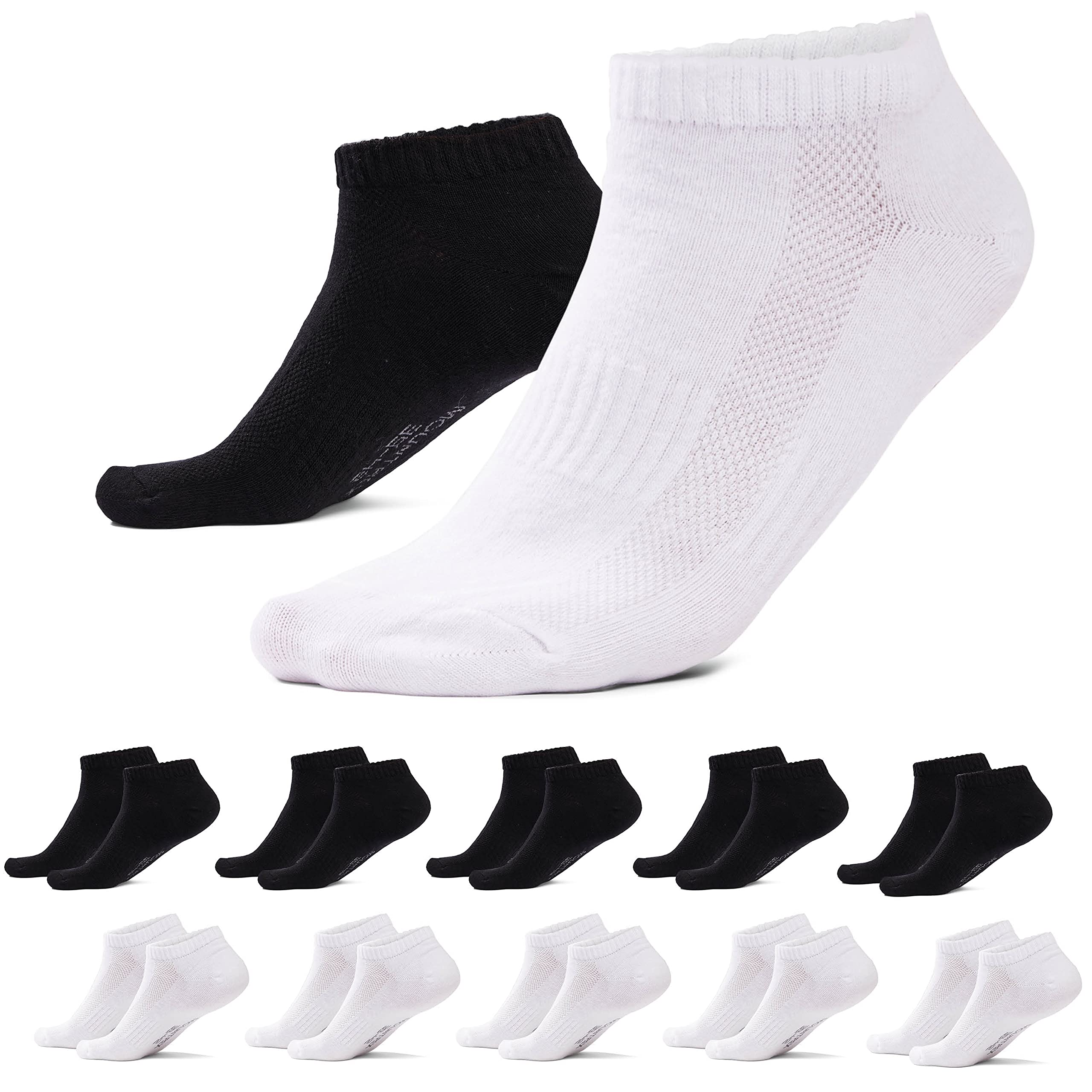 MOUNTREX Sneaker Socken Damen & Herren (10 Paar) Kurze Socken, Sneakersocken