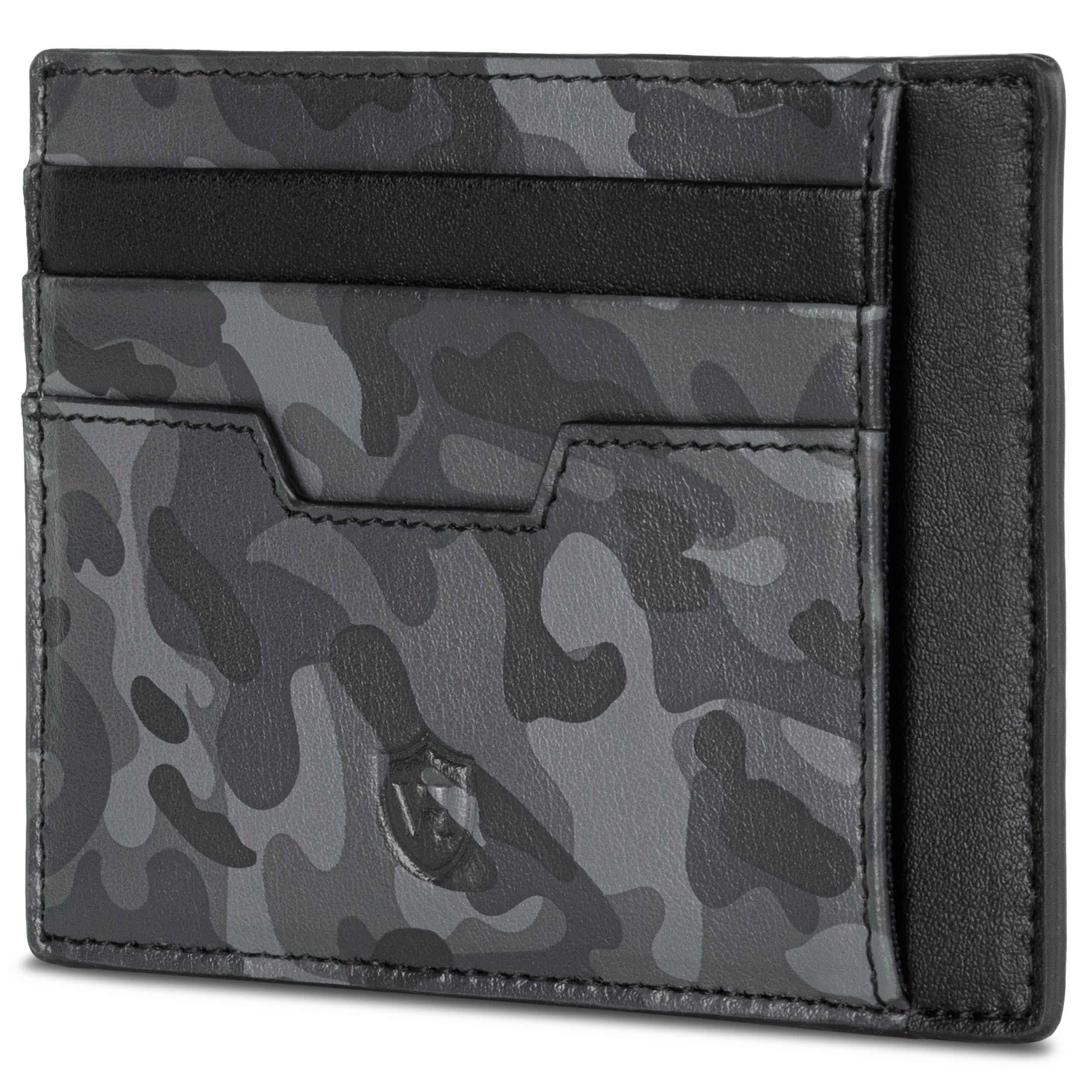 VON HEESEN Echtleder RFID Kartenetui aus Nappa-Leder - 9 Fächer - Querformat Kreditkartenetui für Damen & Herren