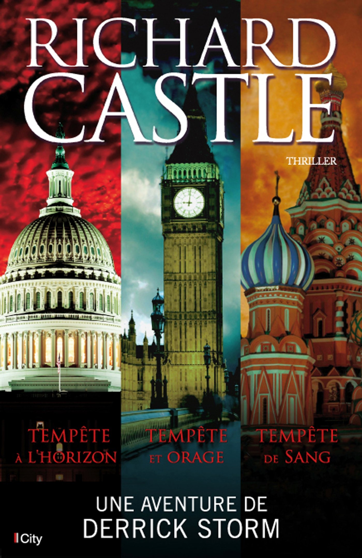 Derrick Strom : Tempête à l'horizon, Tempête et orage, Tempête de sang (French Edition)