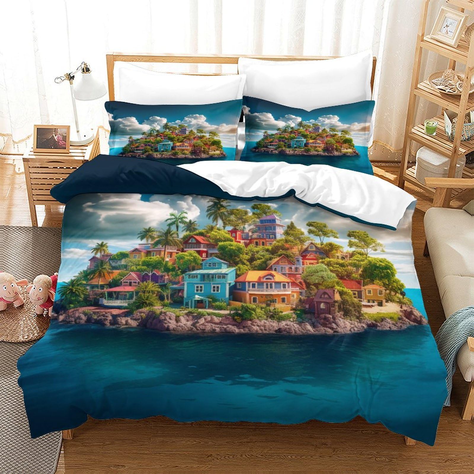 Housse de couette Tower Bridge 3D le cadeau idéal pour adolescent
