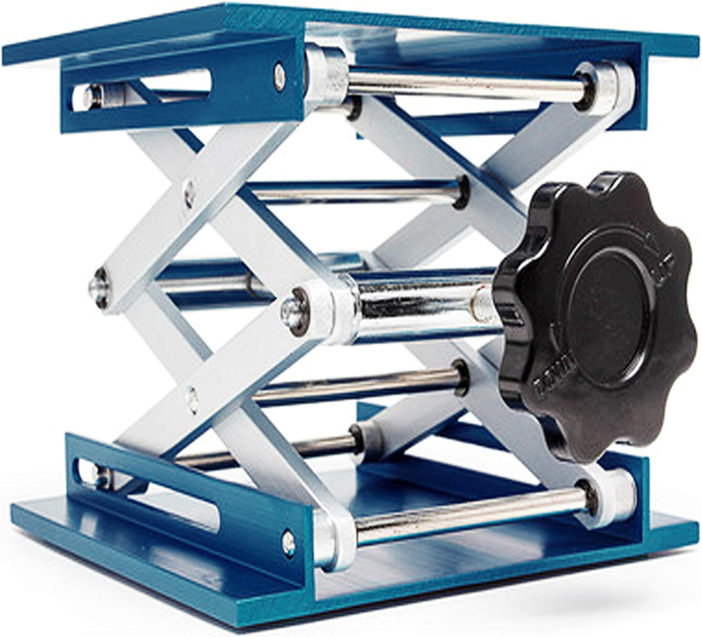 OESS Lift Table Lab Stand Lifter Scientific Scissor Lifting Jack Platform 8''X 8'' Aluminium Oxide