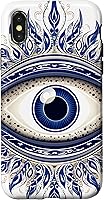 Vista 5 de iPhone 16 Evil Eye - Una potente protección elegante - Funda de arte mandala