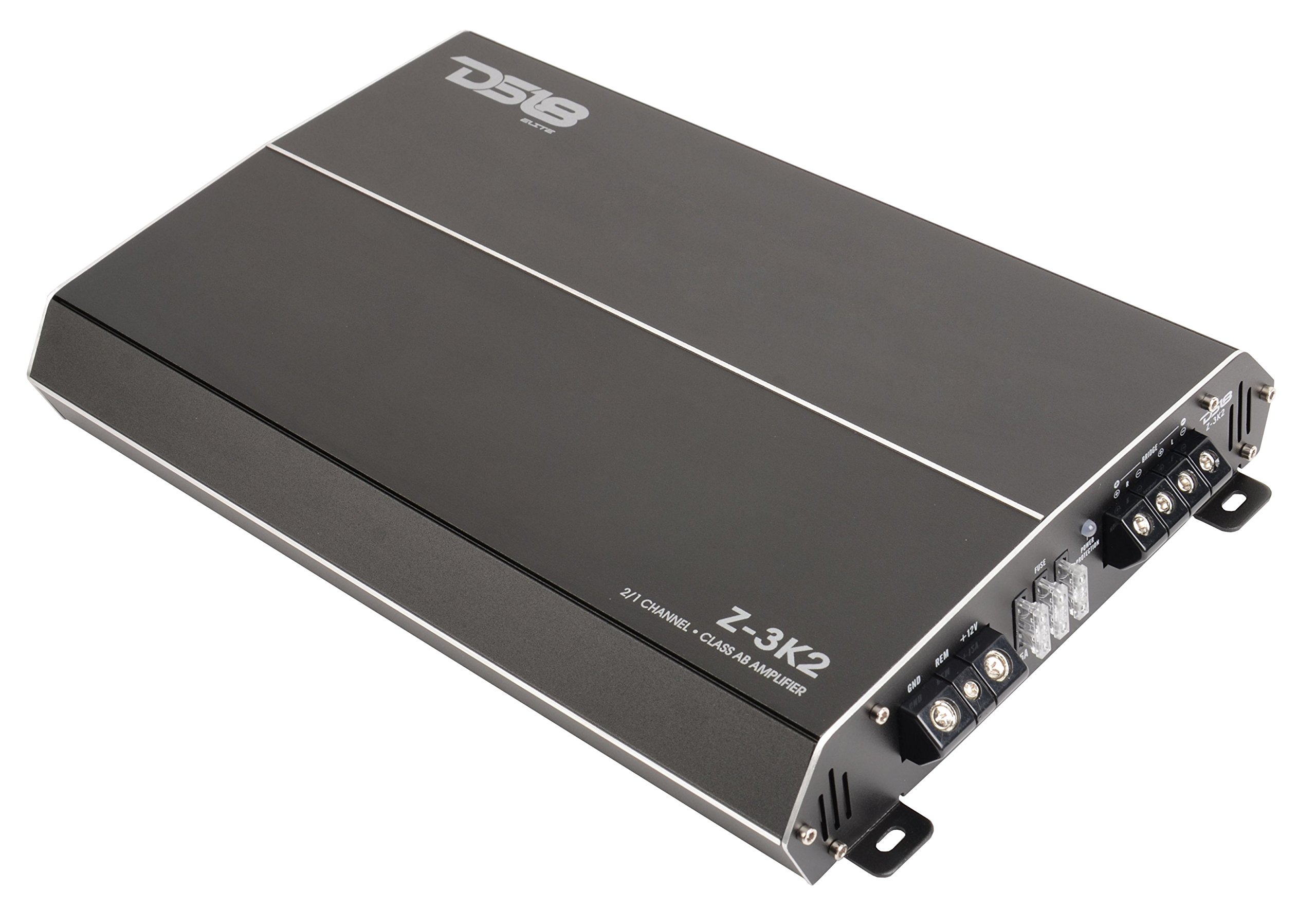 Buy DS18 Elite Z3K2 Car Audio Amplifier in Black Class AB, 2
