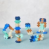 Vista 2 de PLUS PLUS Big - 15 piezas Breeze Mix - Tallo de construcción de construcciónjuguete de vapor, bloques de rompecabezas grandes entrelazados