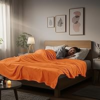 Vista 225 de Utopia Bedding - Manta de vellón de lujo, mullida, antiestática; manta de suave microfibra de 8.8 oz/yd² (300 g/m²) para cama; tamaño individual