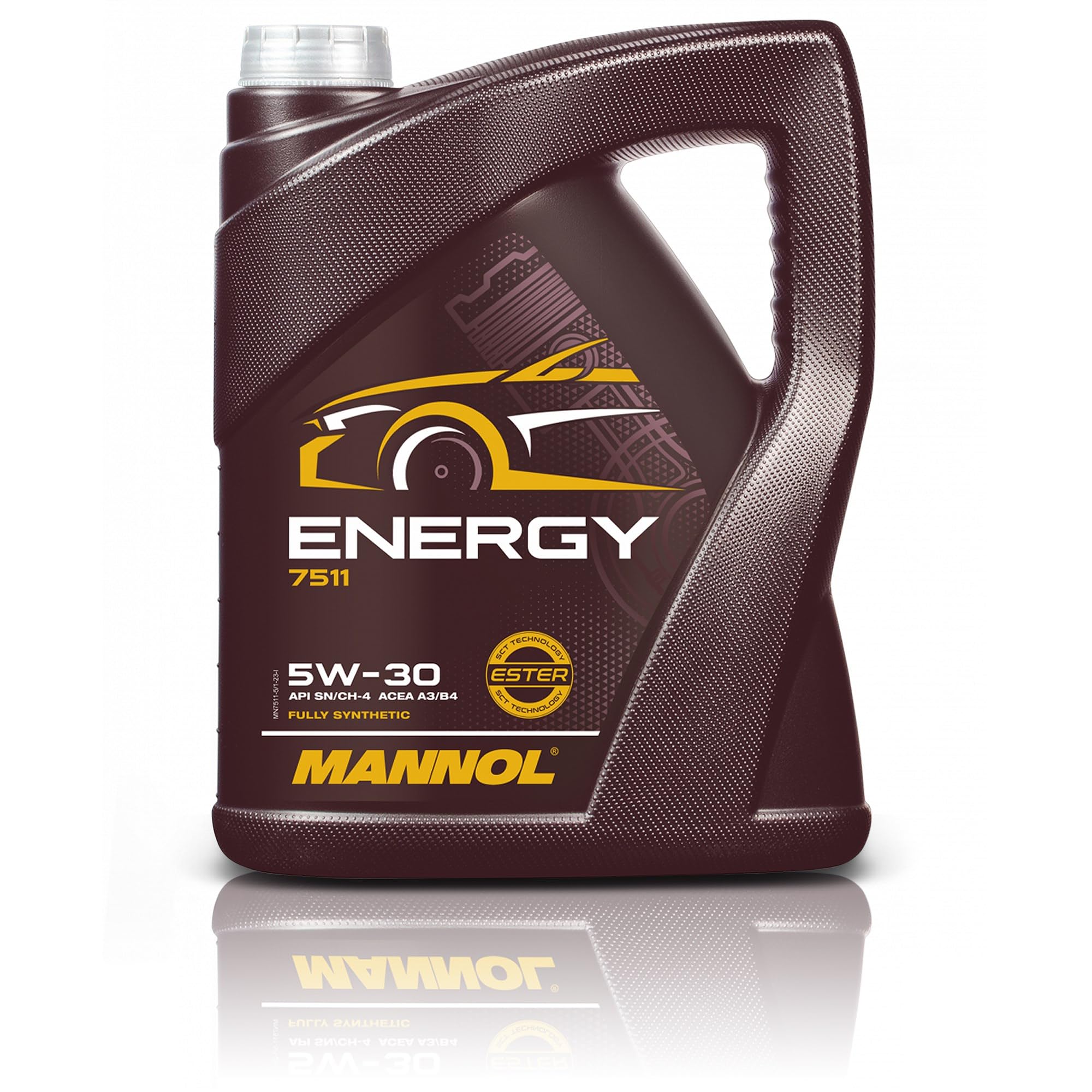 BESTPRICE Inspektionspaket Ölwechsel Filterset 1x MANN-FILTER Ölfilter 1x MANNOL Motoröl 5W-30 ENERGY 6L, 1x MANNOL 1x Ölwechselanhänger