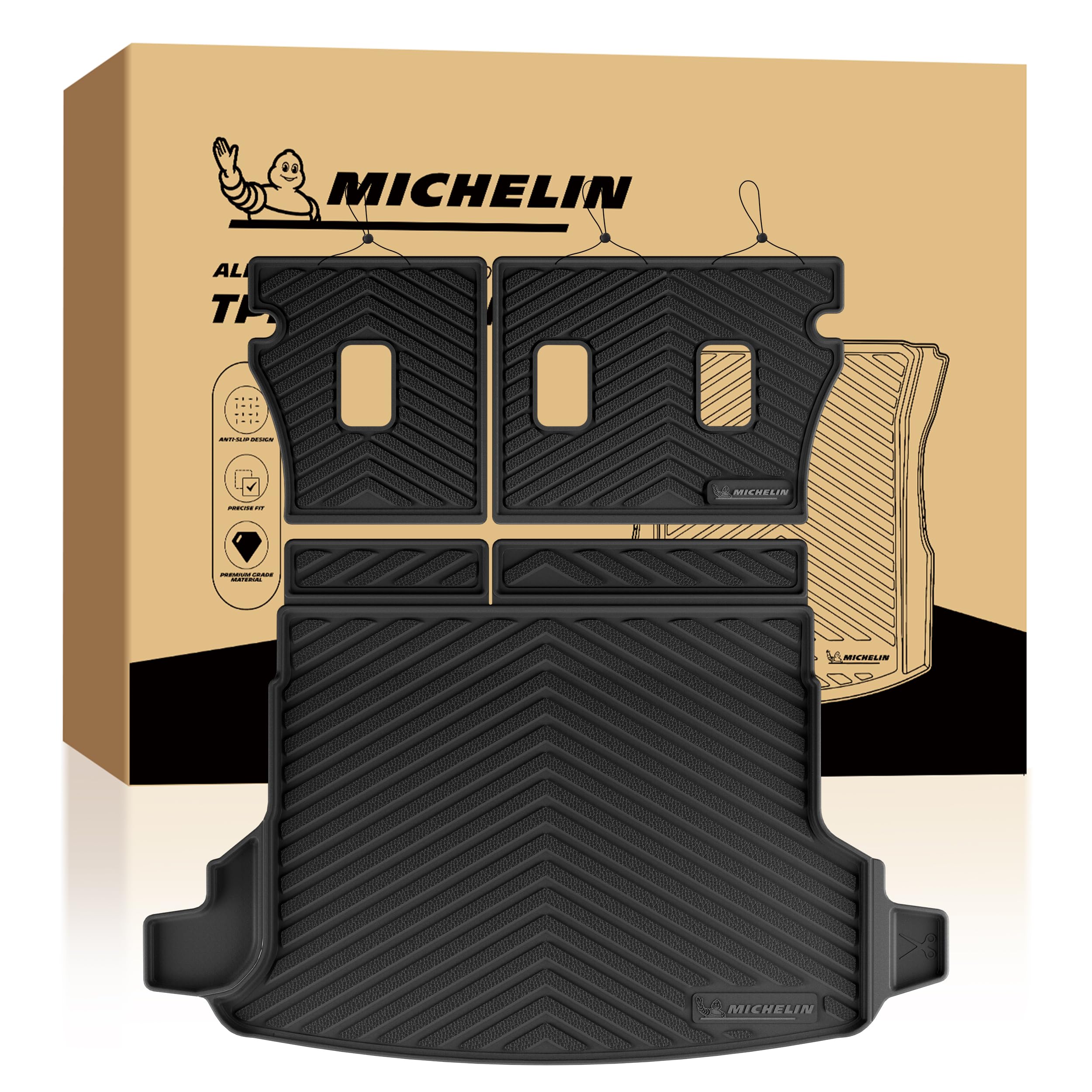 Michelin Vehicle Mats for 2025-2026 Subaru Forester Gas (3 Piece B)
