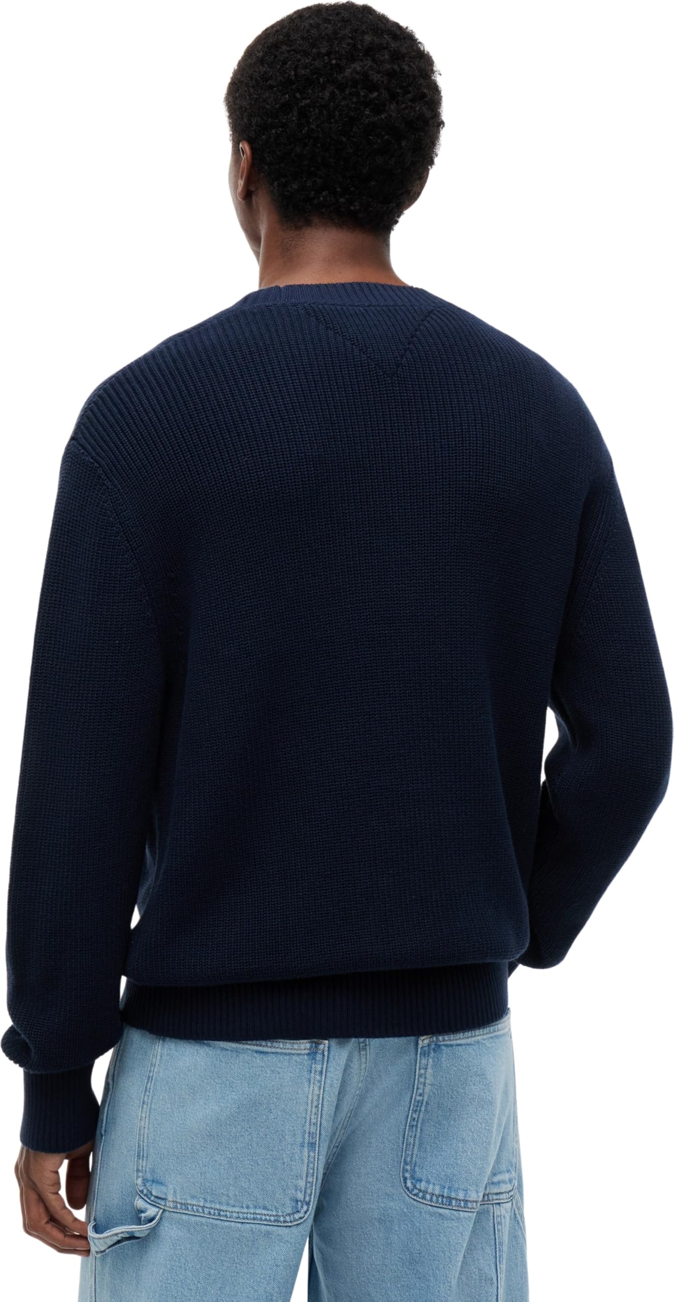Tommy Jeans Tjm Reg Badge Sweater Dm0dm20923 Pullover Uomo (Pacco da 1)