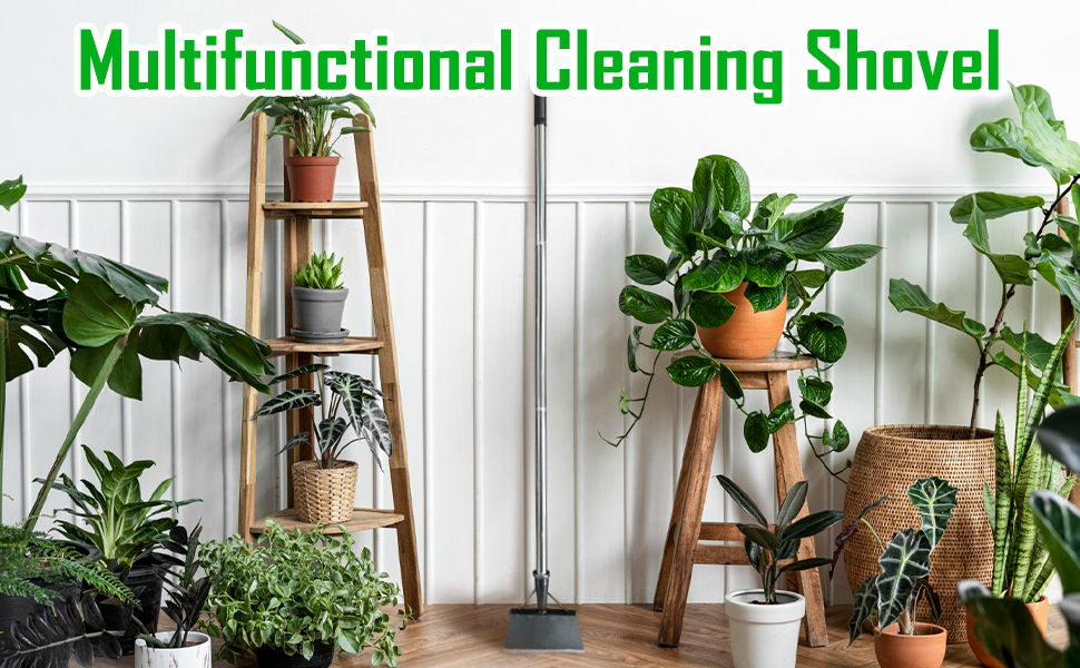 Pala plana para jardín multifuncional con mango ajustable miniatura 7