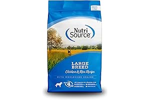 NutriSource Large Breed Adult Dry Dog Food, Chicken and Rice