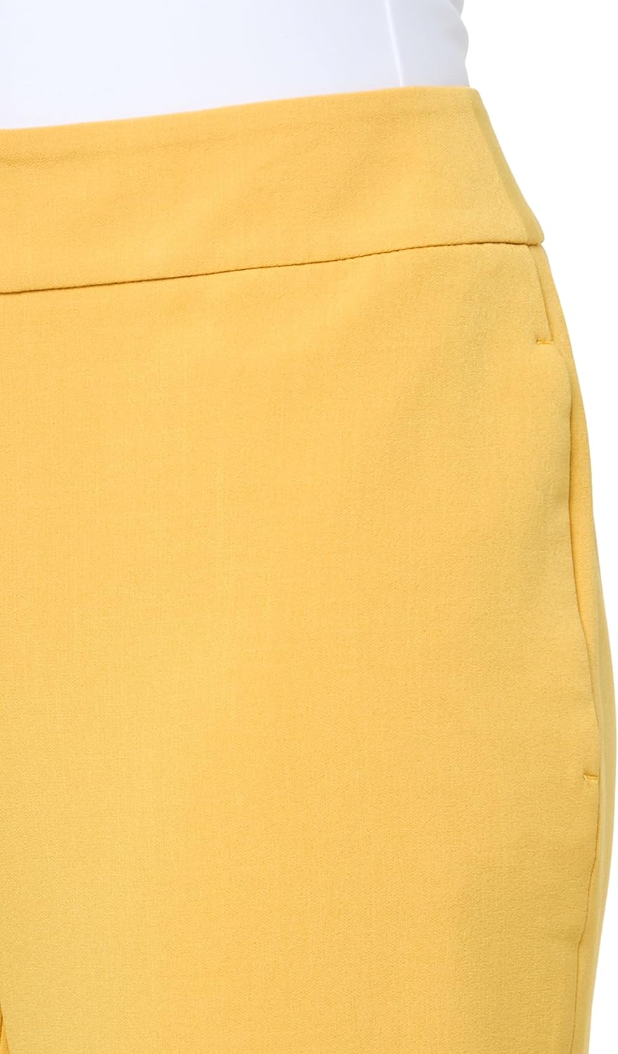 Kasper Womens Petite Tab-Front Dress Pants - Image 3