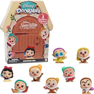 Disney Doorables Snow White Collection Peek, Officially Licensed Kids Toys for Ages 5 Up, Gifts and Presents