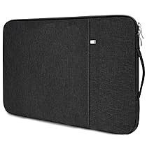 Flintronic Custodia per Laptop da 14 Pollici, Sleeve per Laptop, Impermeabile Custodia Borsa Custodia Protettiva Compatibile con MacBook Pro, Acer, Dell, Lenovo, HP, Samsung, Sony, Asus, 14 Pollici -Nero