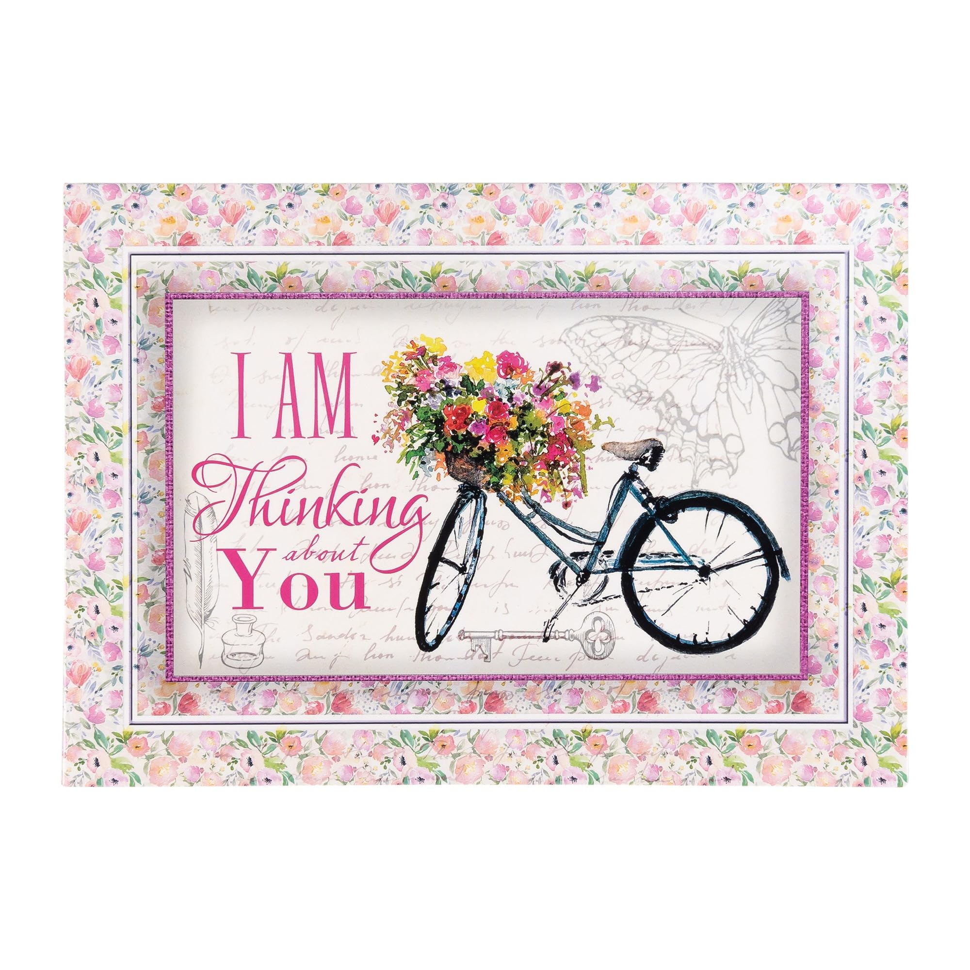Cartes Thinking of You Divinity Boutique | Lot de 6 vœux bicyclette Jérémie 29:11
