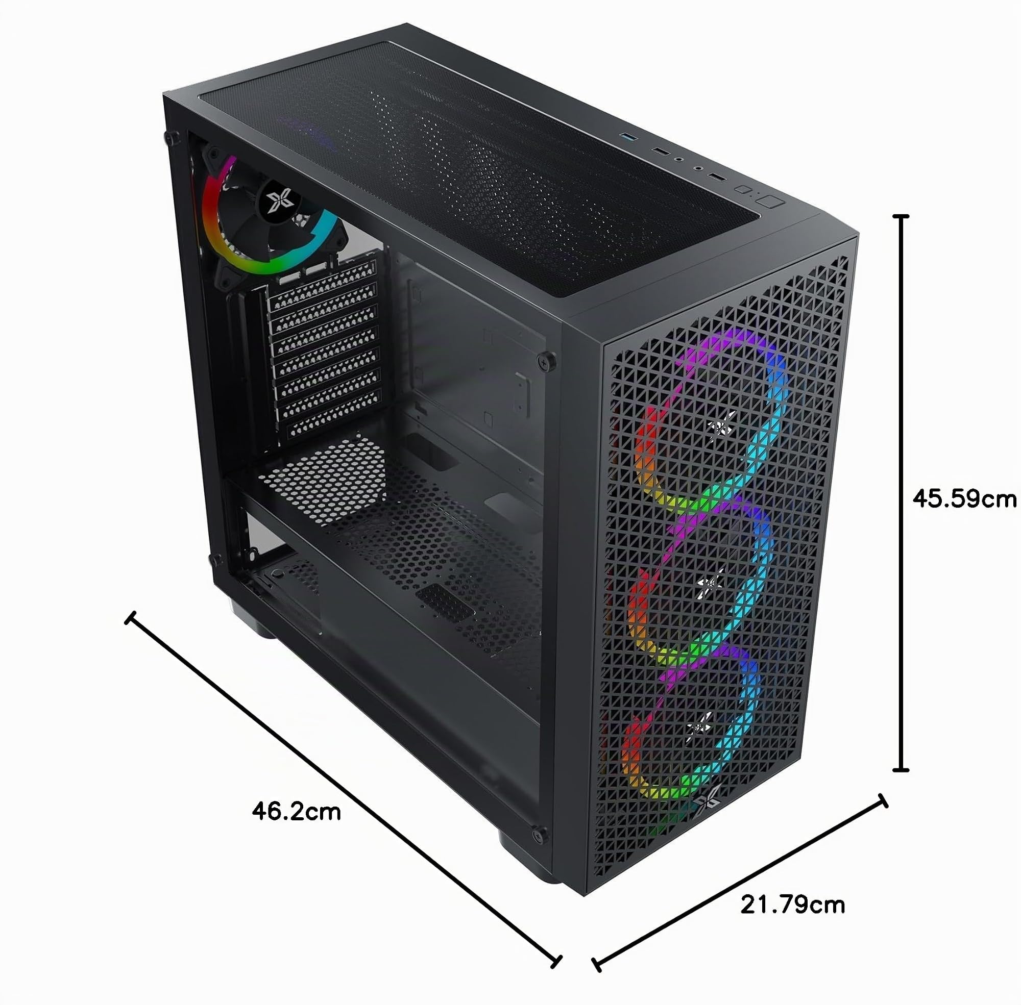 Boitier PC Moyen Tour Xigmatek Gaming G Pro (Noir)
