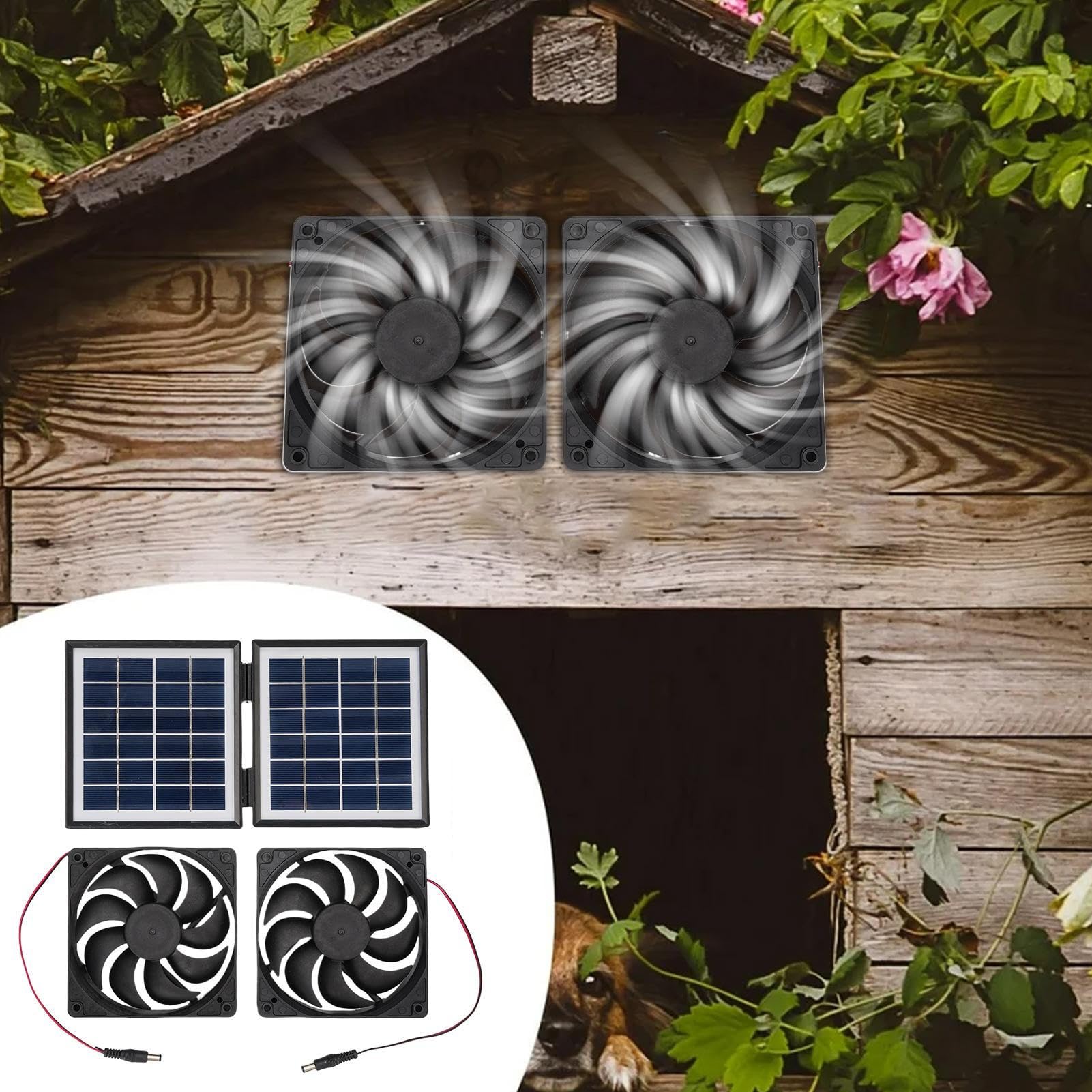Wentylator Solarny Wydajny Nawiewno-Wywiewny