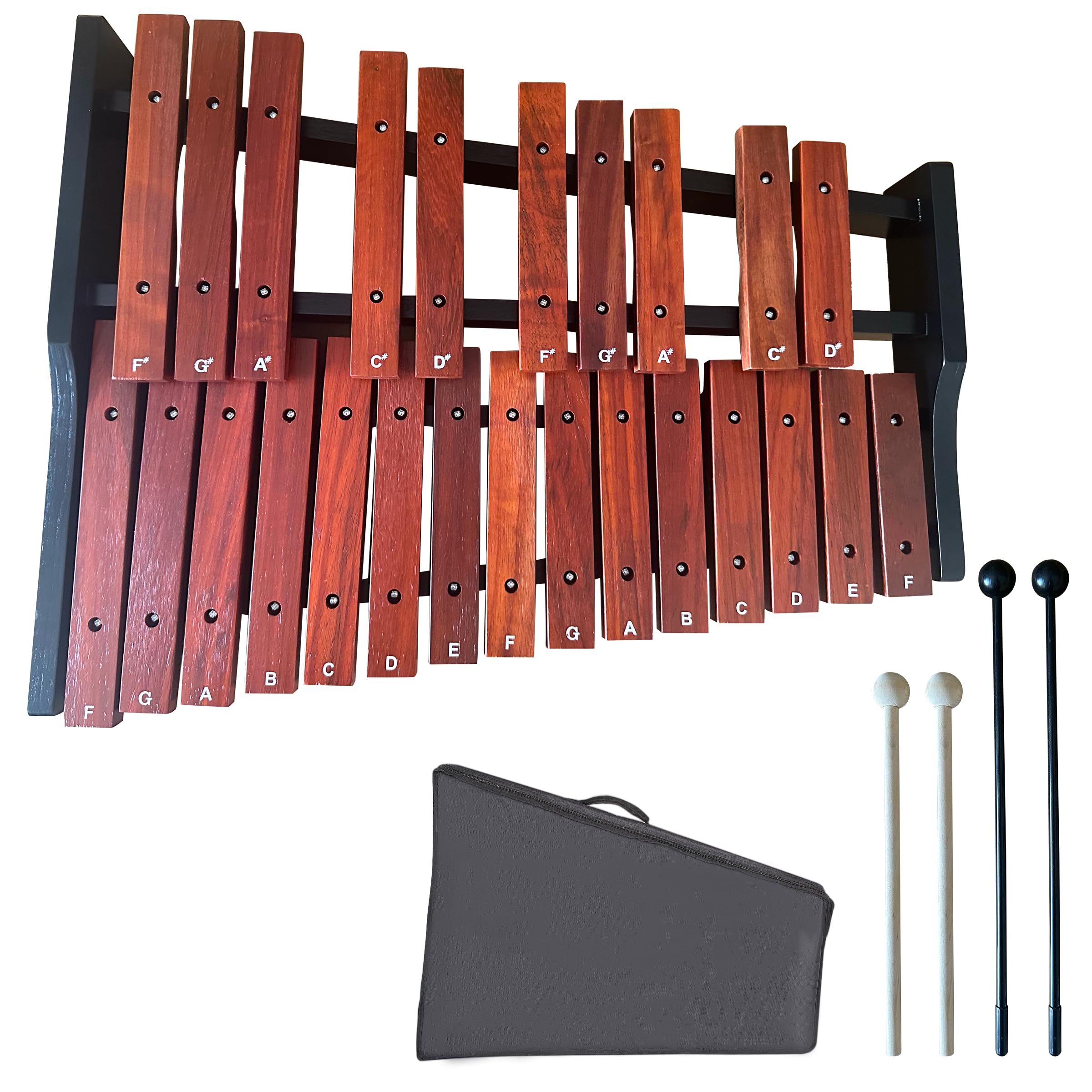 LINGUAPHONE METHOD 3コースセット Amazon.com: 25-Key Wooden Xylophone & Marimba Set with