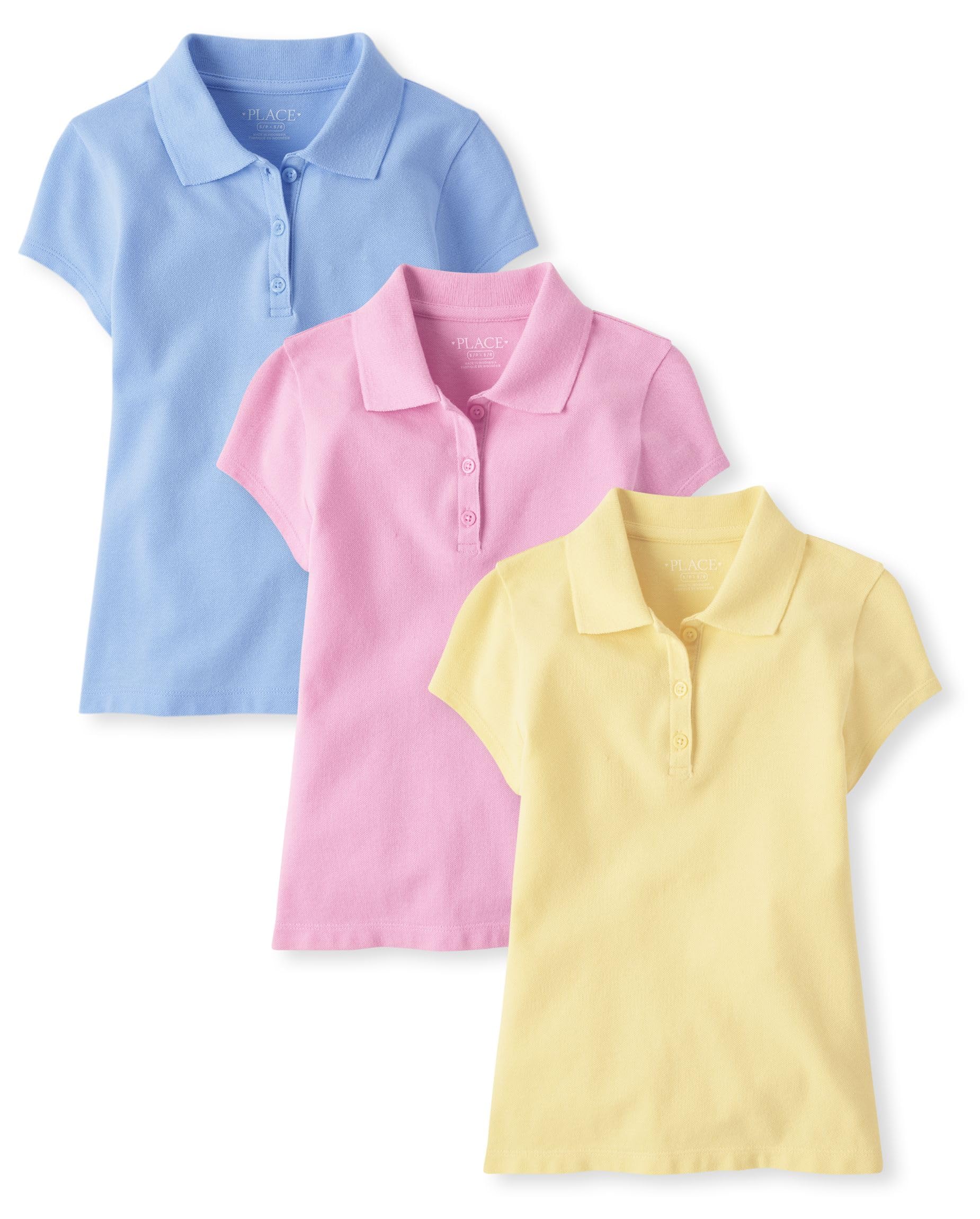 The Children's PlaceThe Children’s Place Multipack Short Sleeve Pique Polo