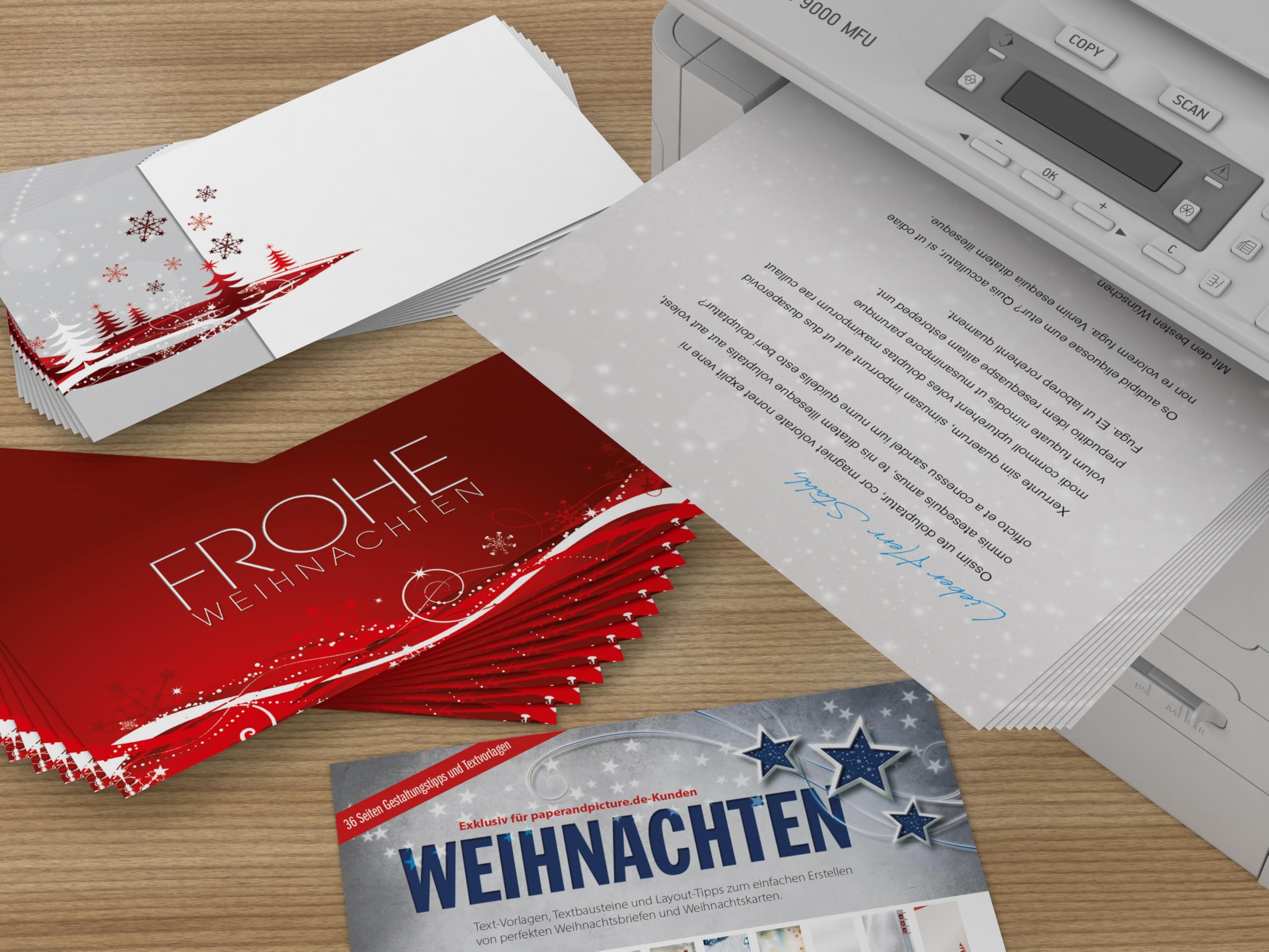 Tarjetas de Navidad fijo de amor, 100 unidades, tarjetas de – Tarjetas de felicitación Incluso imprimibles