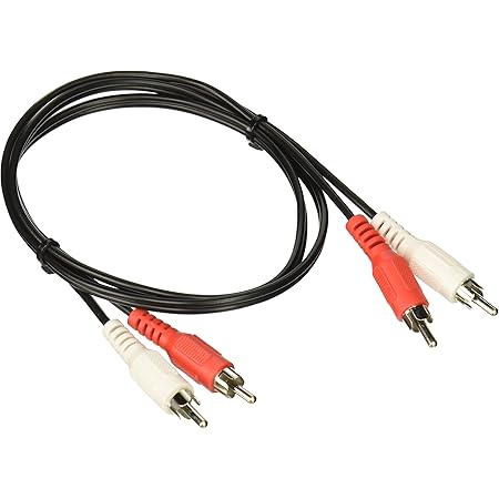C2G 40463 Value Series RCA Stereo Audio Cable, Black (3 Feet, 0.91 Meters)