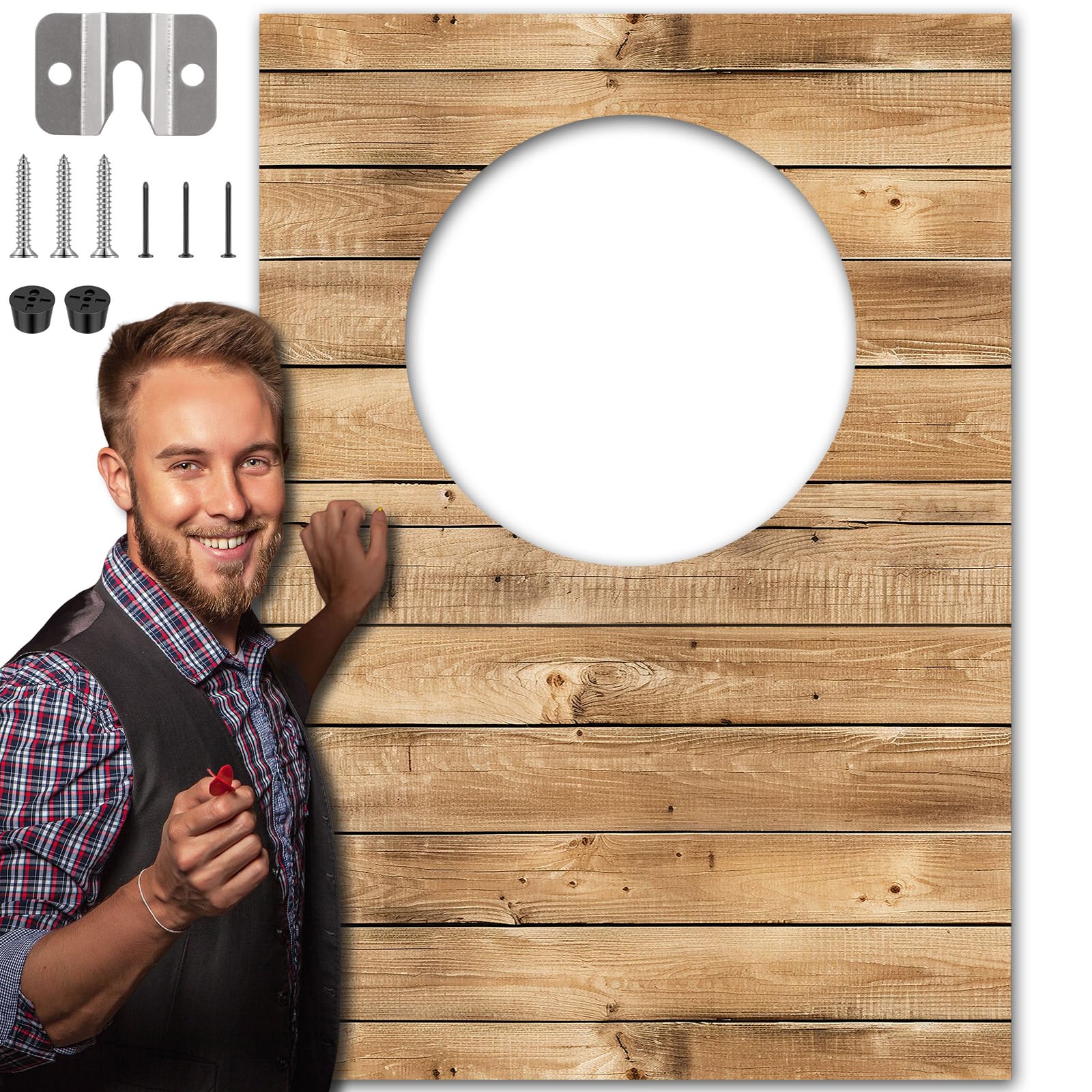Mindsoft Extra Large Dart Board Wall Protectors