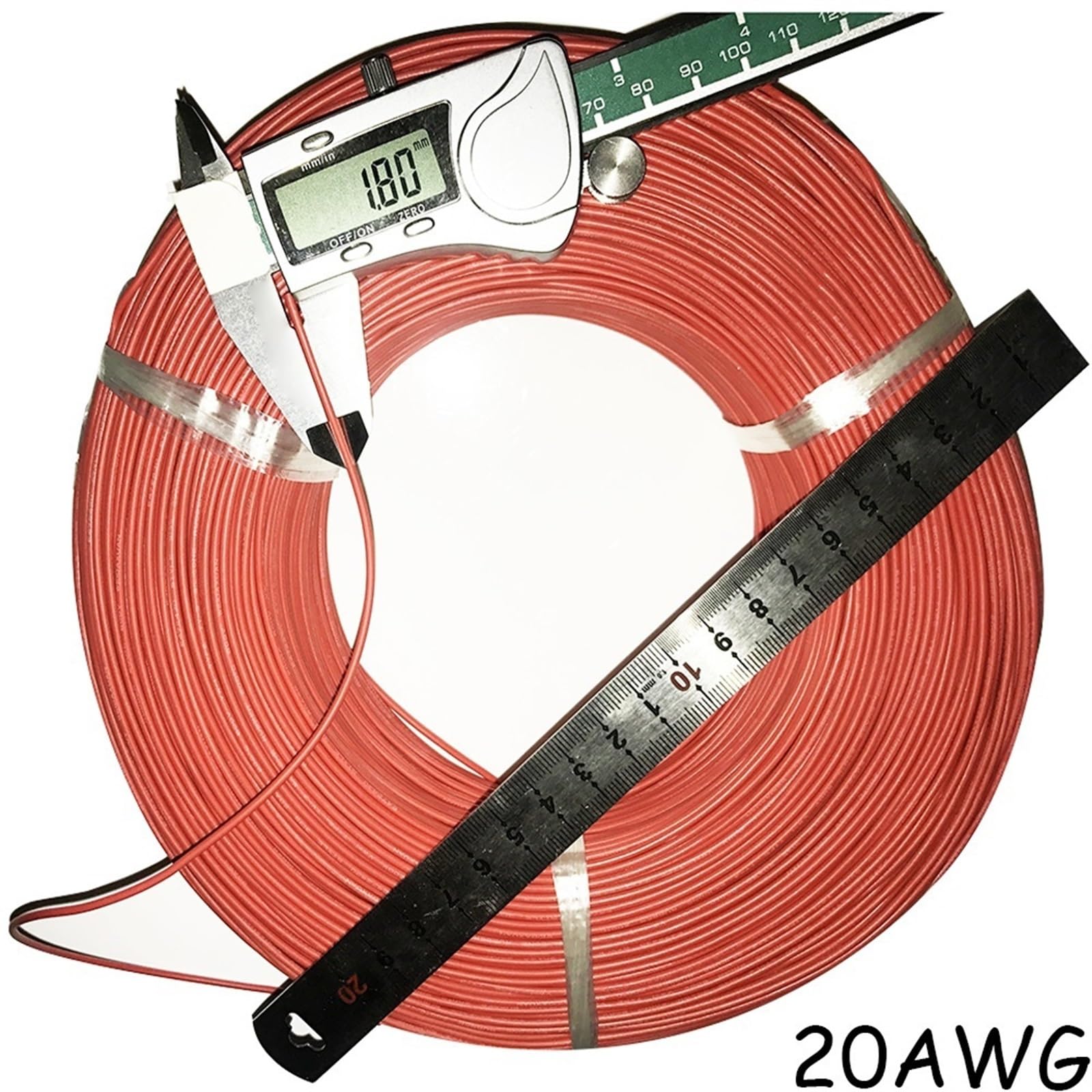 Przewód elektryczny, listwa kablowa z litej gumy Przewód elektryczny Elastyczny kabel miedziany Odporny na ciepło drut silikonowy 1AWG 2AWG 4AWG 6AWG 7AWG 8AWG 15AWG 16AWG Złącze krosna (kolor: 8AWG 5