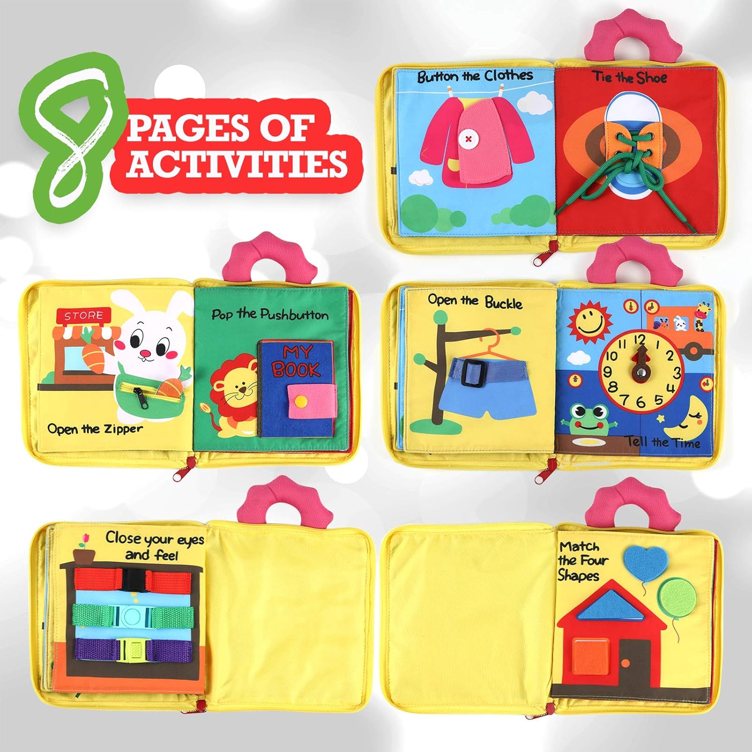 ZaxiDeel Quiet Book for Infant