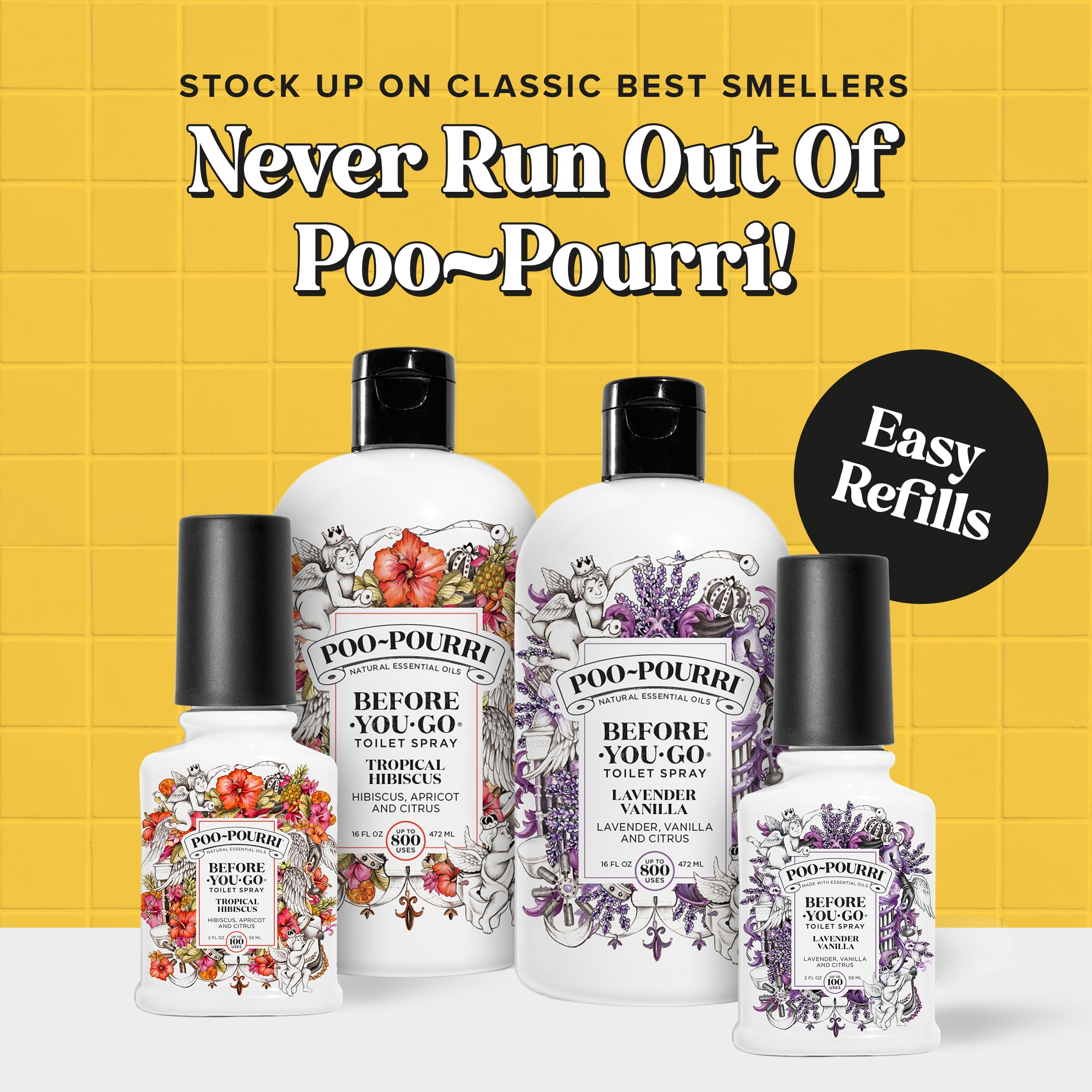 Poo-Pourri Royal Flush Toiletten-Spray, in Sprühflasche