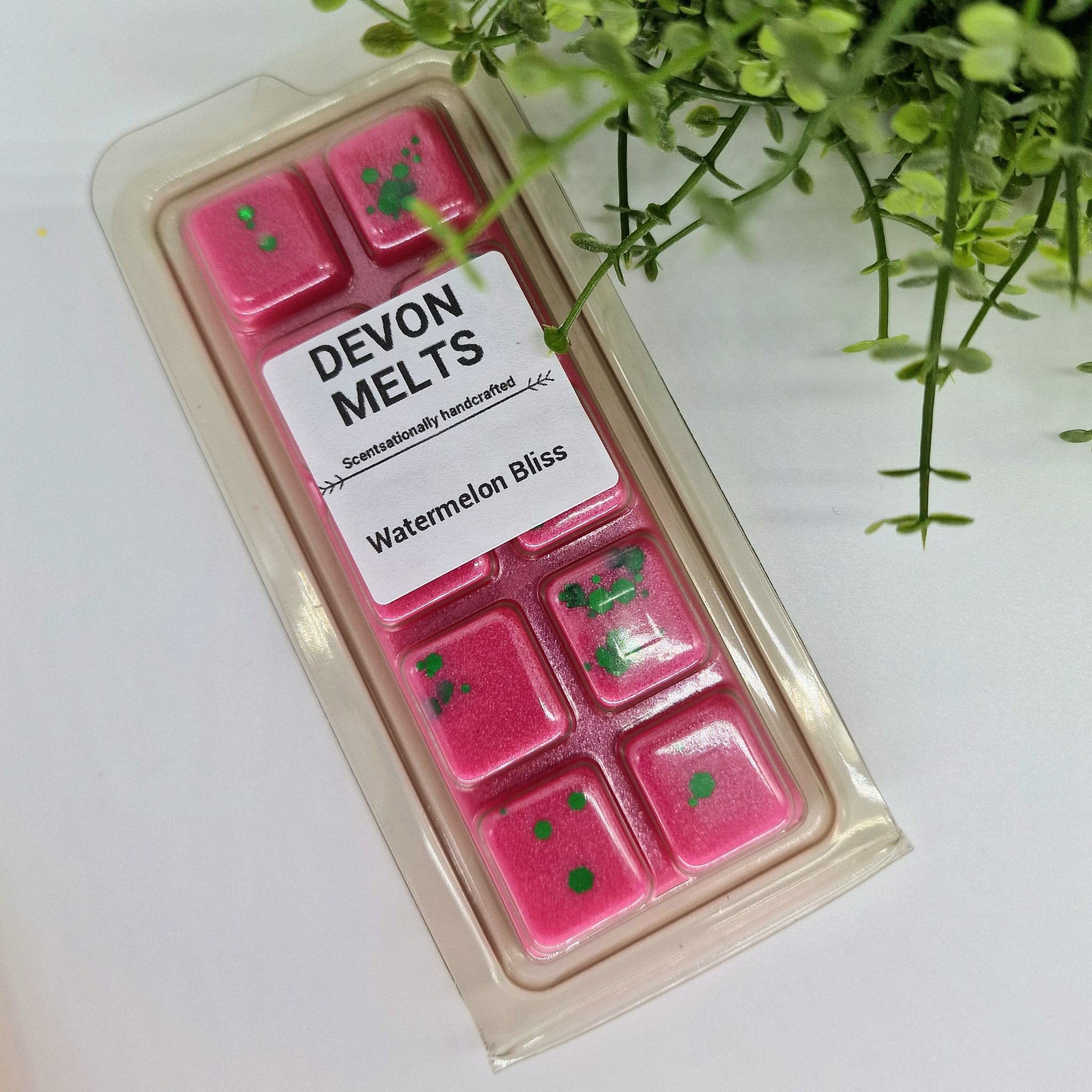 Devon Melts - Watermelon Bliss - Highly Scented 100% Soy Wax Snapbar