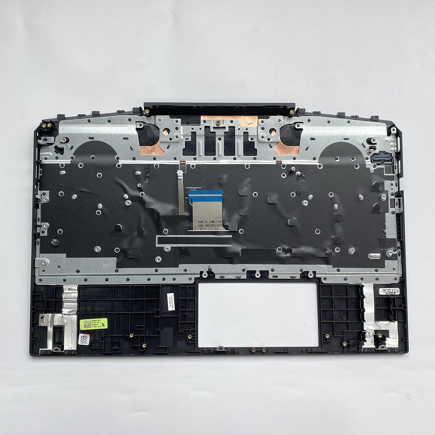 Replacement for HP Gaming Pavilion 15-DK 15-DK0126TX TPN-C141 Laptop Upper Case Palmrest Green Backlit Keyboard Assembly Part L57593-001 AP2K8000310