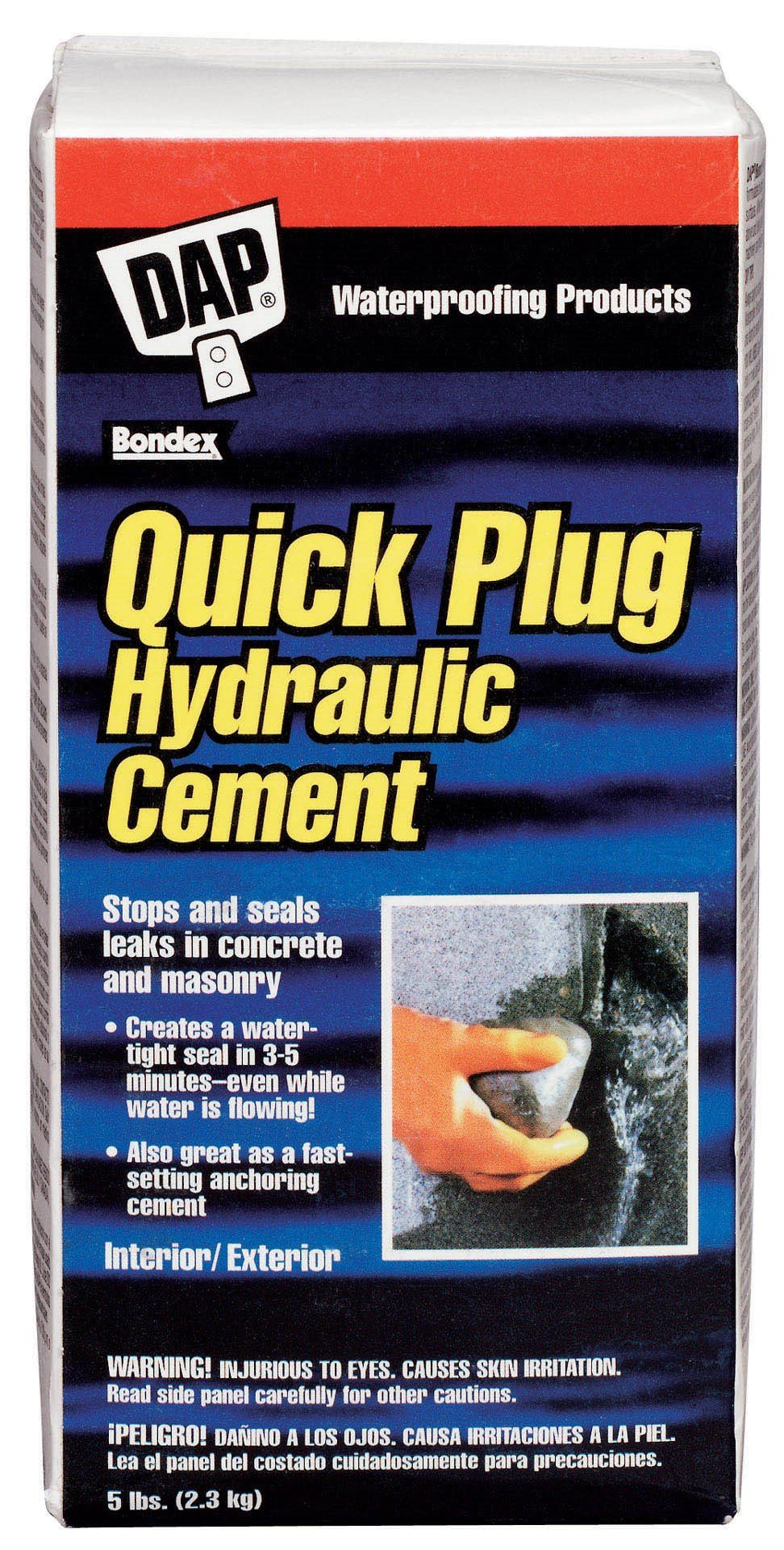 DAP Bondex Quick Plug Hydraulic & Anchoring Cement 5 lb.