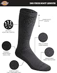 Dickies Dri-tech Chaussettes de contrôle de l'humidité pour homme, disponibles en L-xl (6, 12 Chaussettes