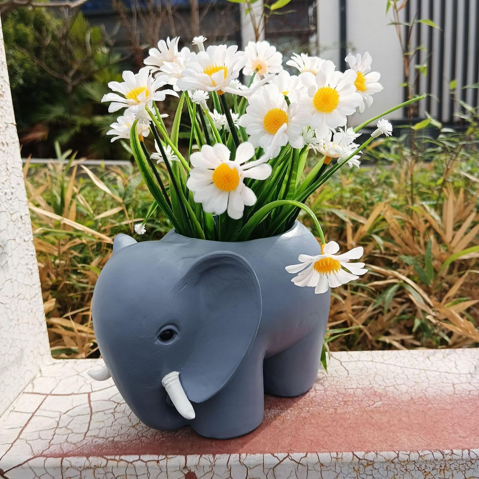 象型観葉植物 鉢植え 象型観葉植物 鉢植え