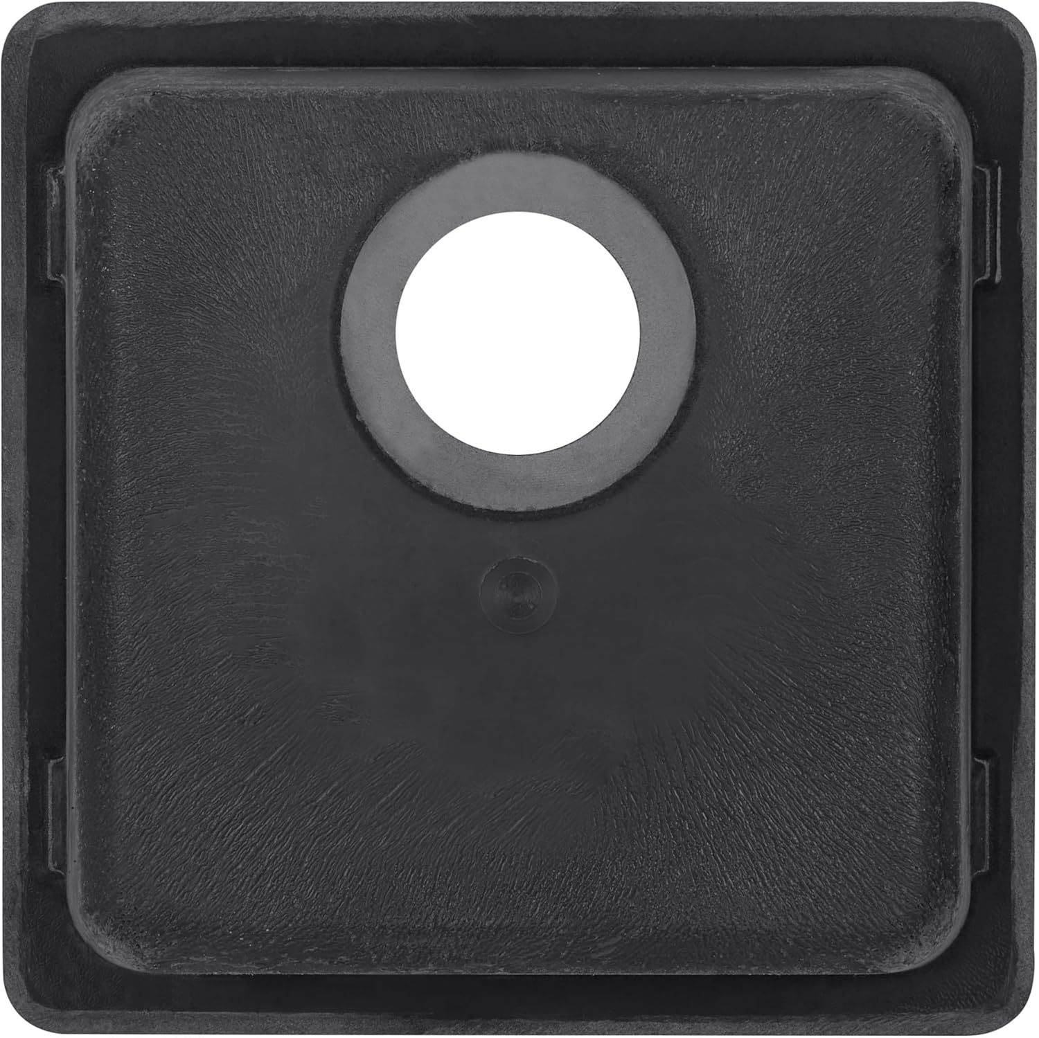 Signature Hardware 447410 Totten 17" Drop In or Undermount Single Basin Granite Composite Prep Sink