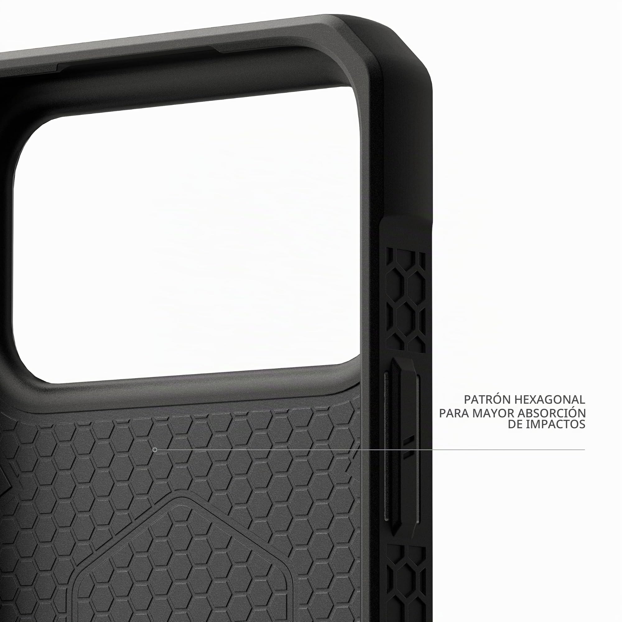 Urban Armor Gear Monarch Pro Funda Compatible con Apple iPhone 17 Pro Max Carga Inalámbrica Magnética Protección 5 Capas Fibra de Carbono