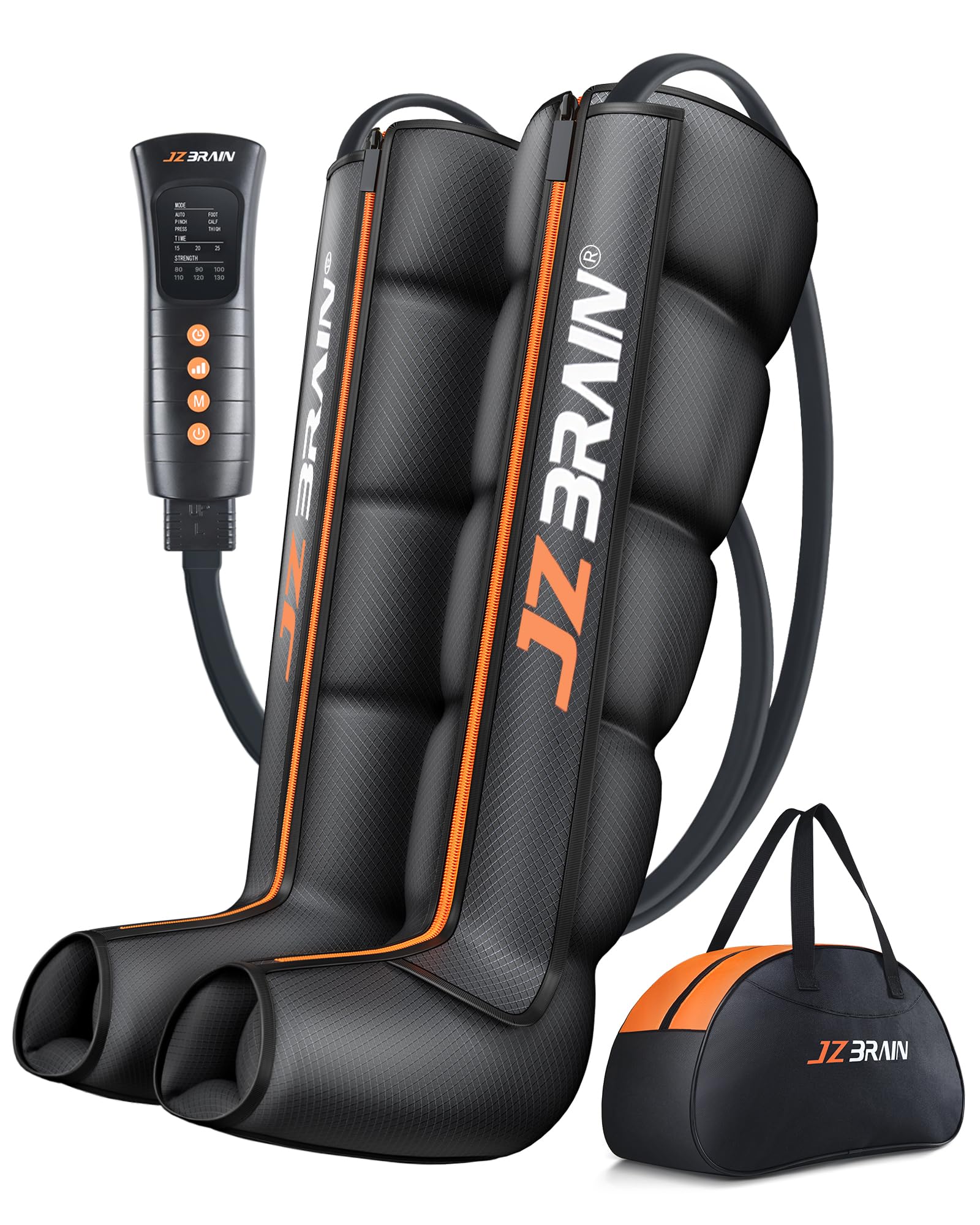 Sequential Air Compression Recovery System : Professional Full Leg Compression Boots for Circulation and Pain Relief - Sequential Device for Muscle Relaxation - Gifts for Athletes, Women, Men