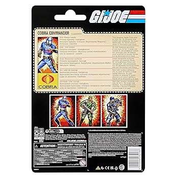 Amazon.com: G.I. Joe Classified Series Retro Cardback Cobra