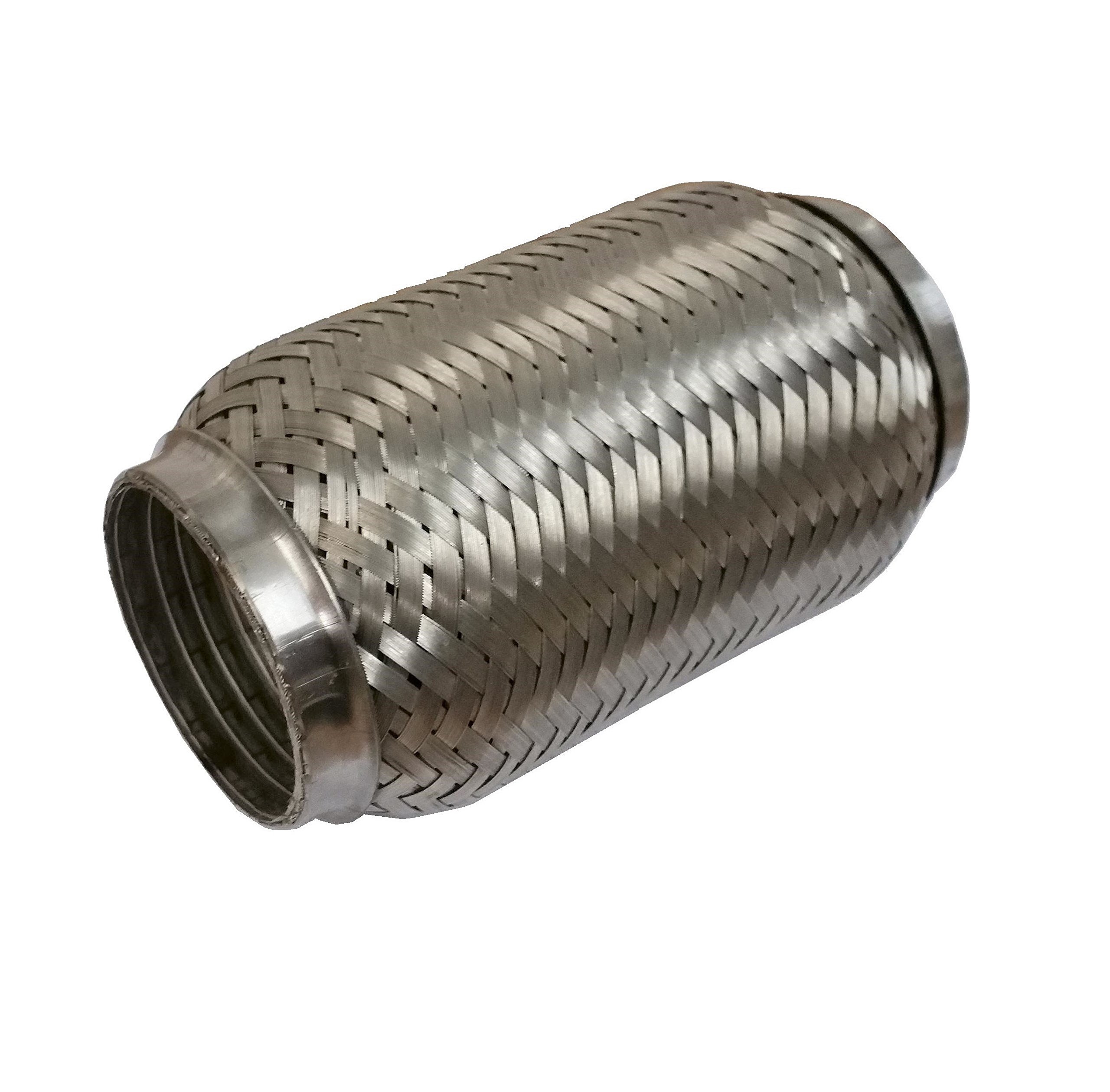 Flessibile Acciaio Inox Per Scarico 70x150 Mm - Tubo Interblocco 4 Strati, Universale, Alta Resistenza, Gasdicht