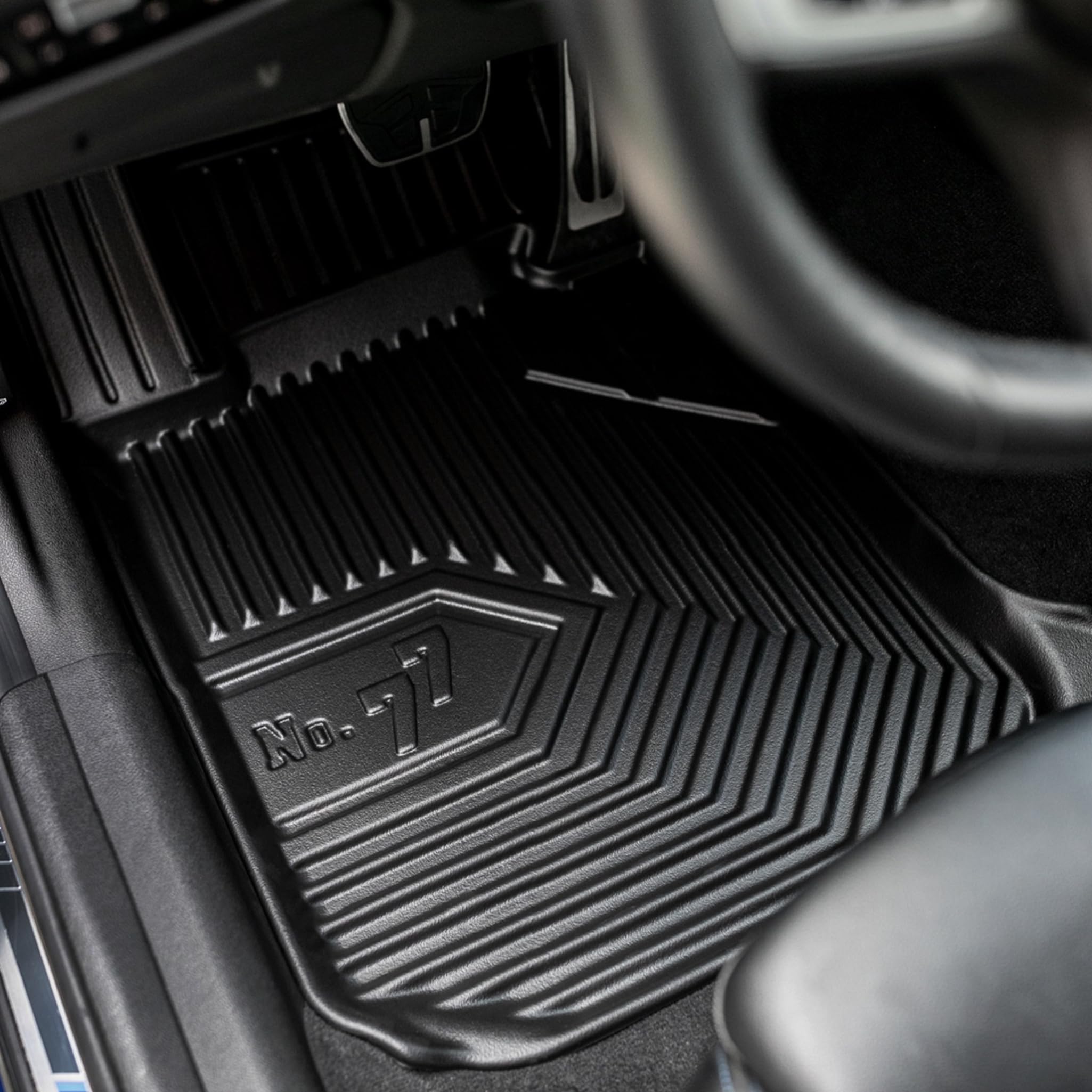 FROGUM No. 77 Alfombrillas para Coche Alfombras para Jaecoo J7 Desde 2025 | Borde Alto | para Todo el año | Tamaño
