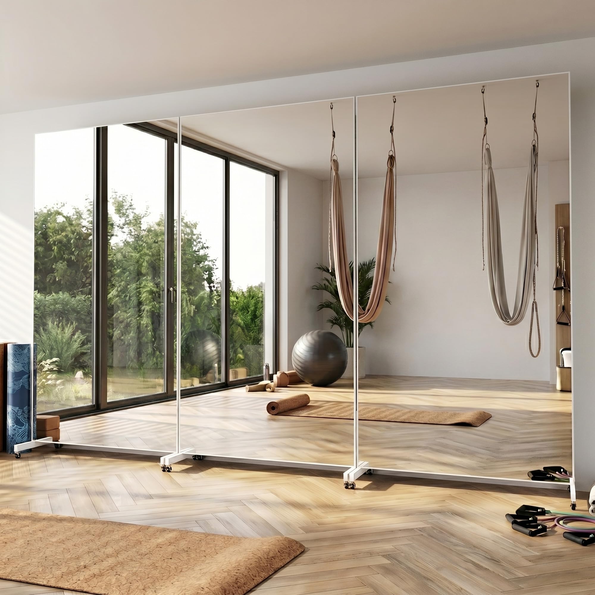 Photo 1 of Suidia 82"x44" Full Length Mirror on Wheels