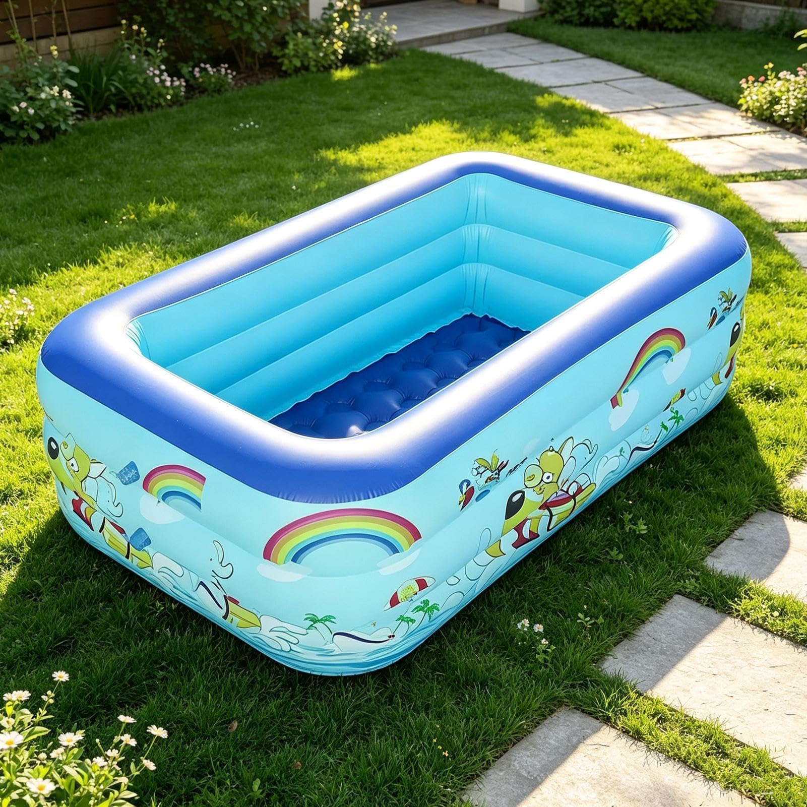 Piscine gonfiabili per bambini, grandi e spesse,