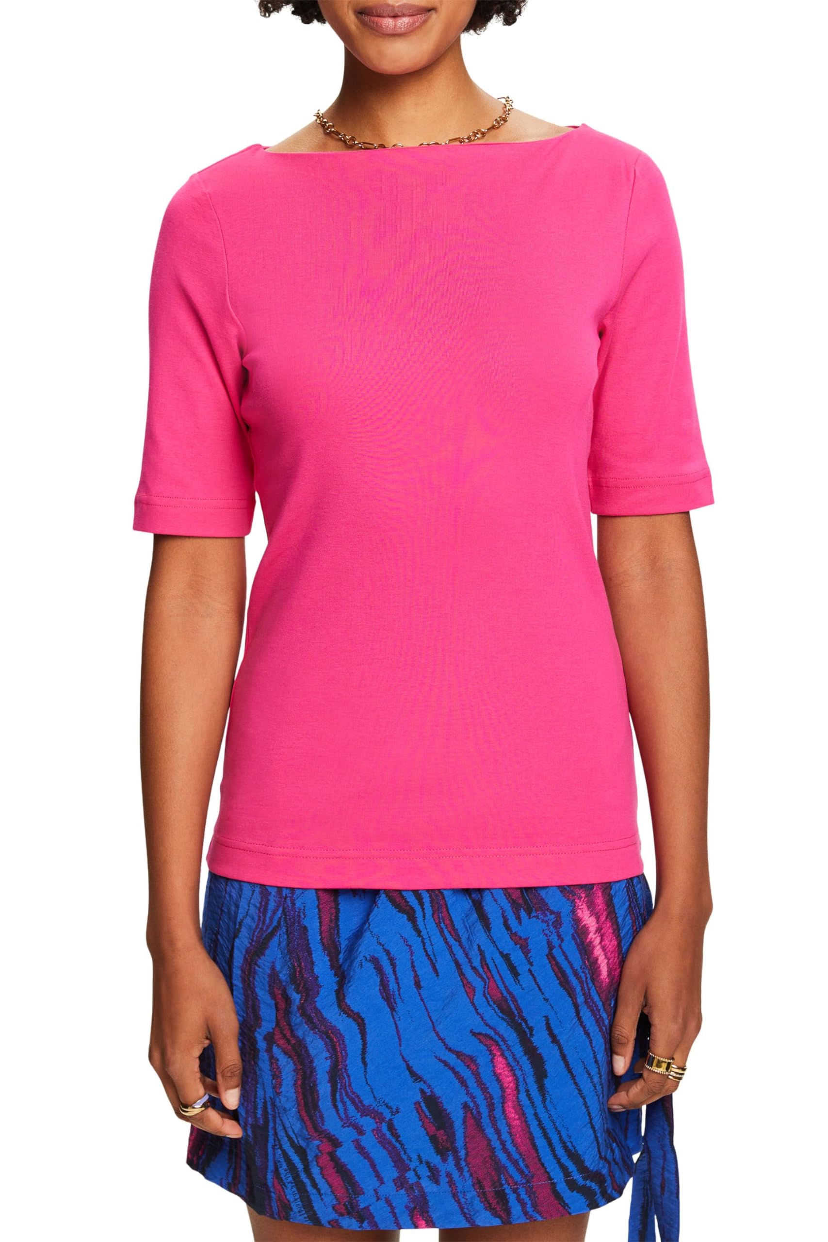 Esprit Women's 660/Pink Fuchsia T-Shirt, Xxs
