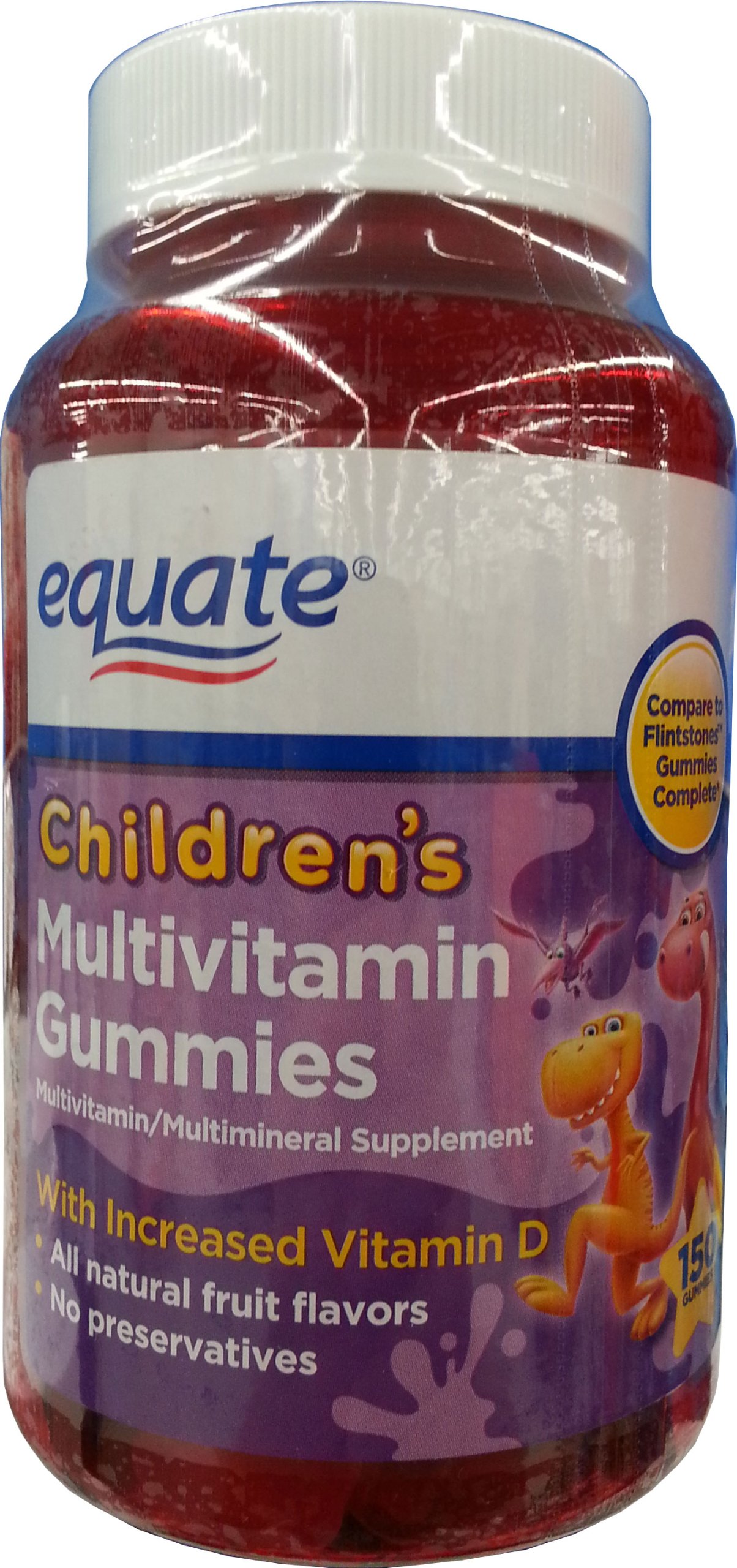 EQUATE CHILDREN'S MULTIVITAMIN GUMMIES 150CT