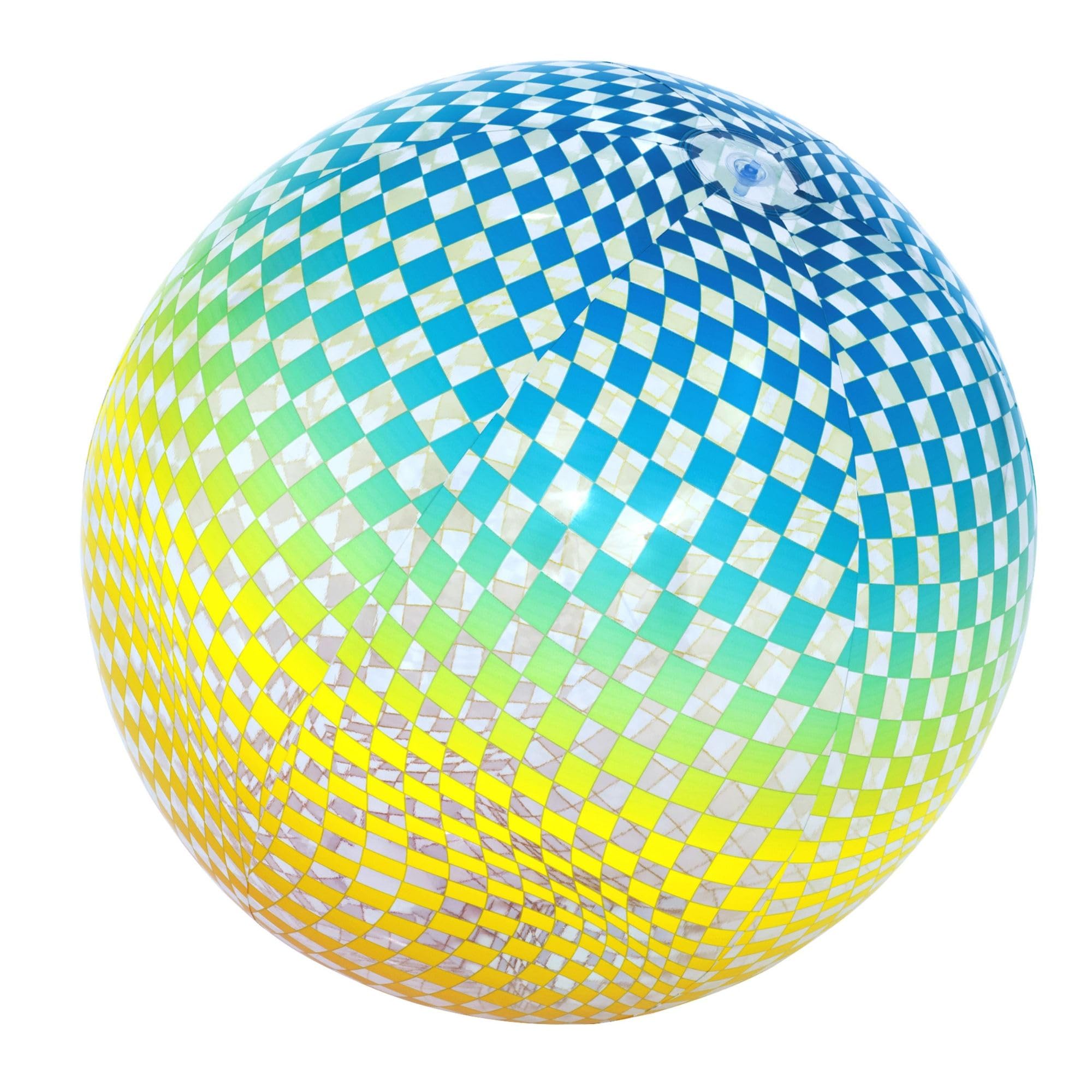 Bestway Coloursphere Large Inflatable Beach Ball 75cm, Extra Large Colourful Prism Pattern for Beach & Pool Fun, Swimming Pool Inflatable