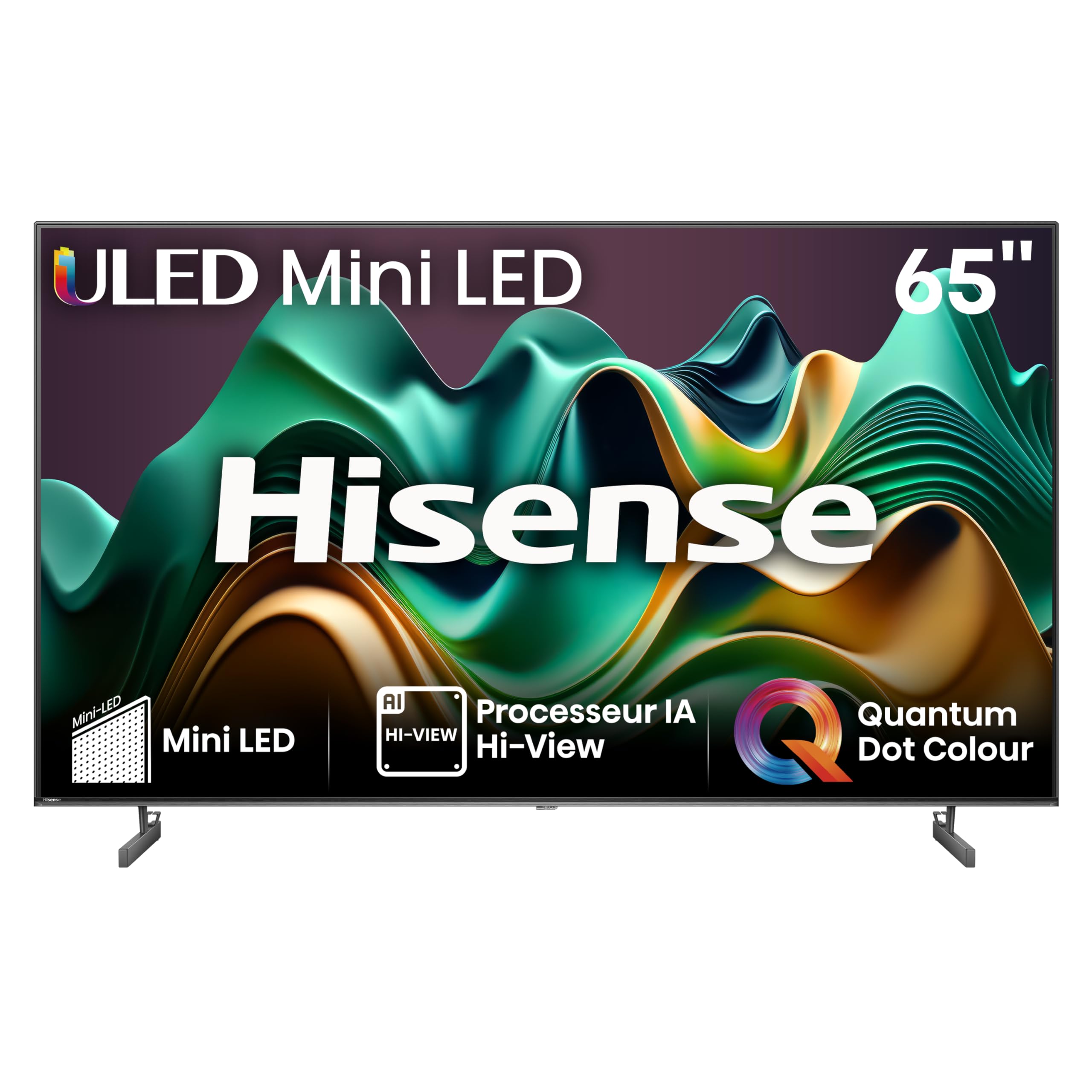 schermo intelligente 65 pollici mini-led qled 4k