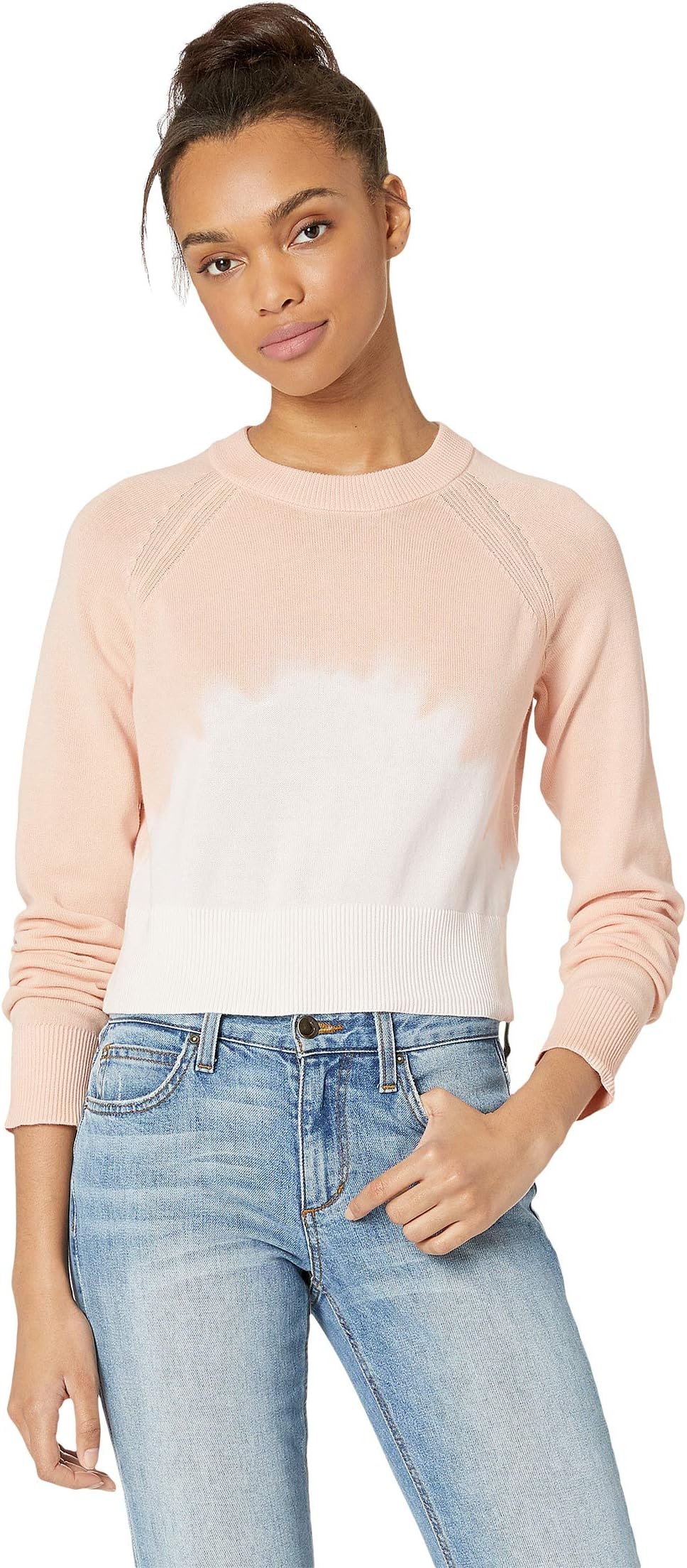 Dip-Dye Crew Neck