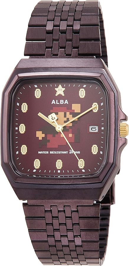 Amazon.co.jp: [セイコーウォッチ] 腕時計 アルバ スーパーマリオ