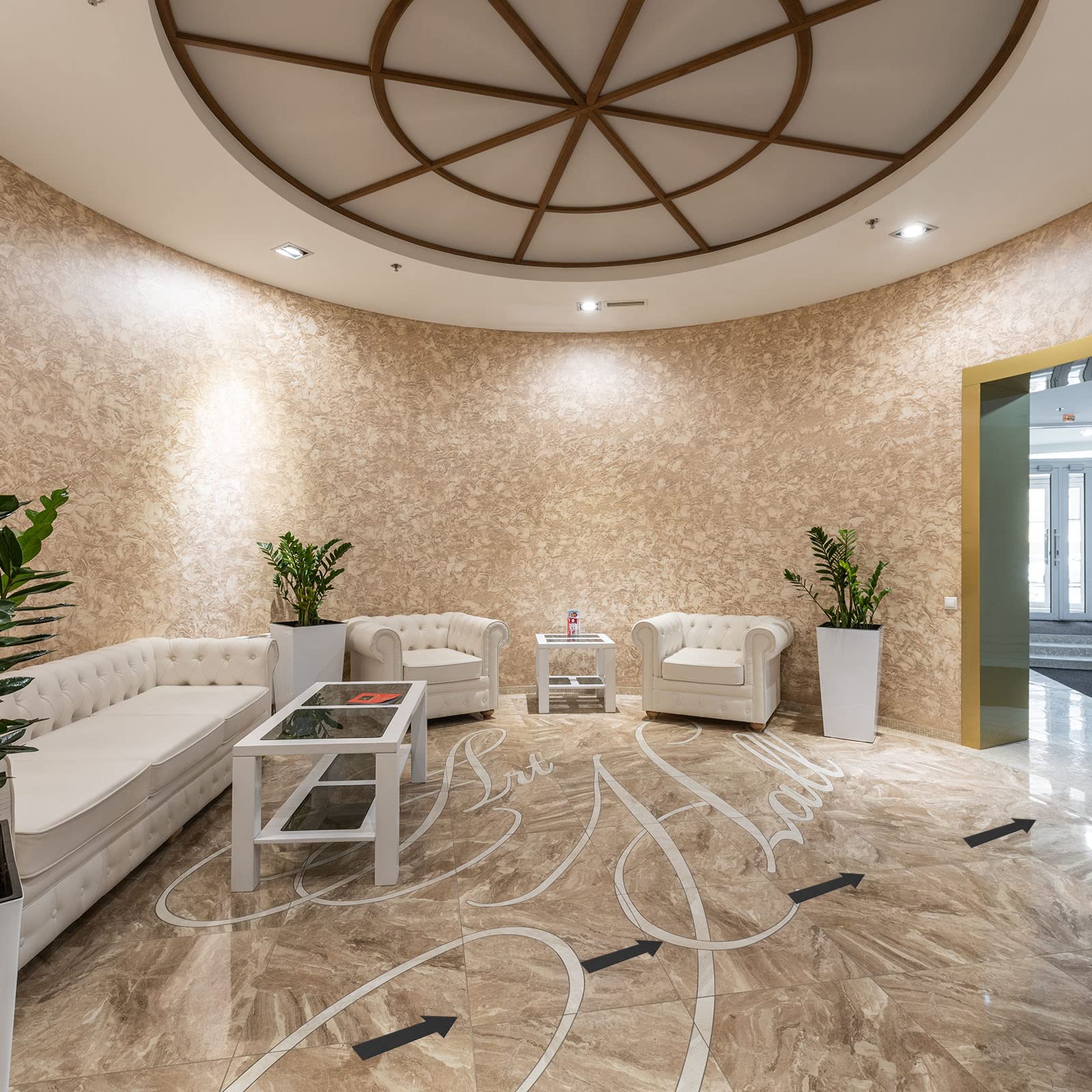 Adesivi A Freccia Per Pavimento E Pareti - 15 Pezzi PVC Rimovibili, Impermeabili, Per Indicazioni (Giallo) - Foto 4