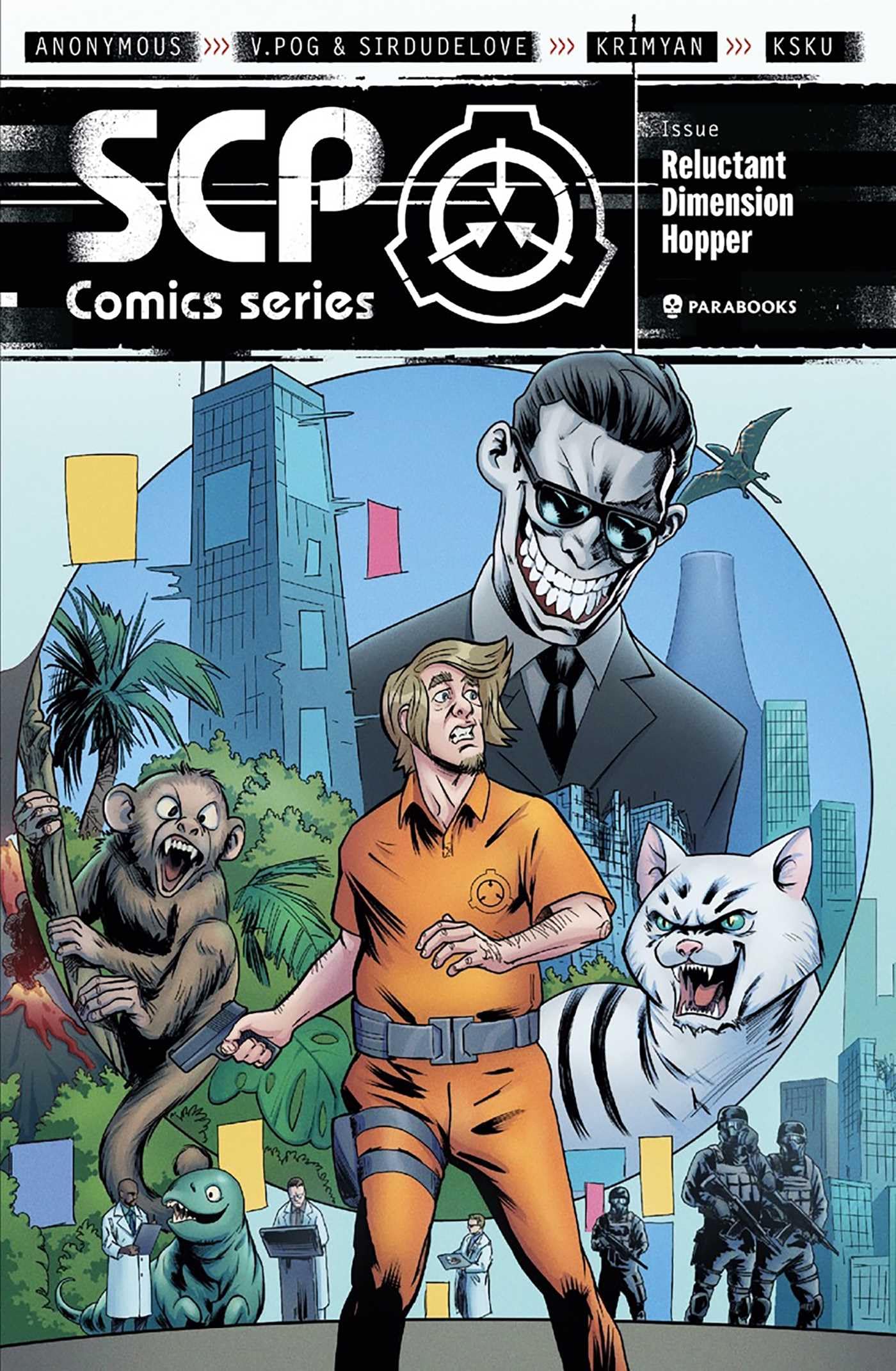 Reluctant Dimension Hopper (Scp Foundation Comic Book)